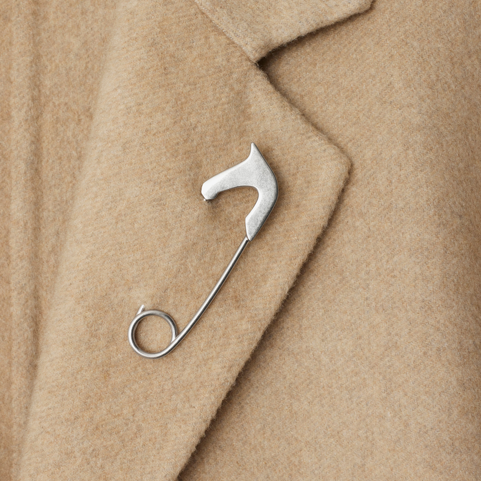 Burberry Giu Cashmere Kadın Bej Palto