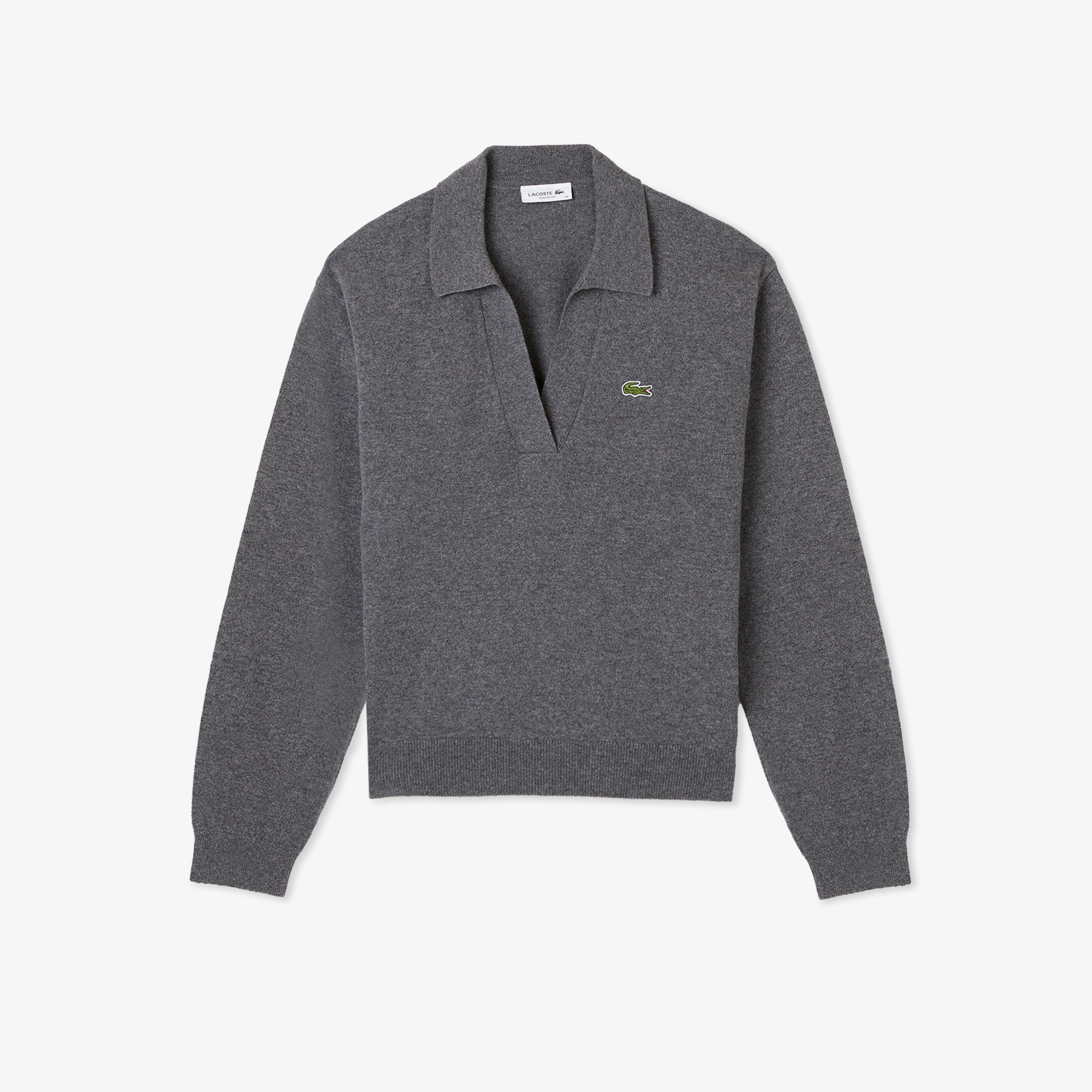 Women's Grey Cashmere Blend Tricot