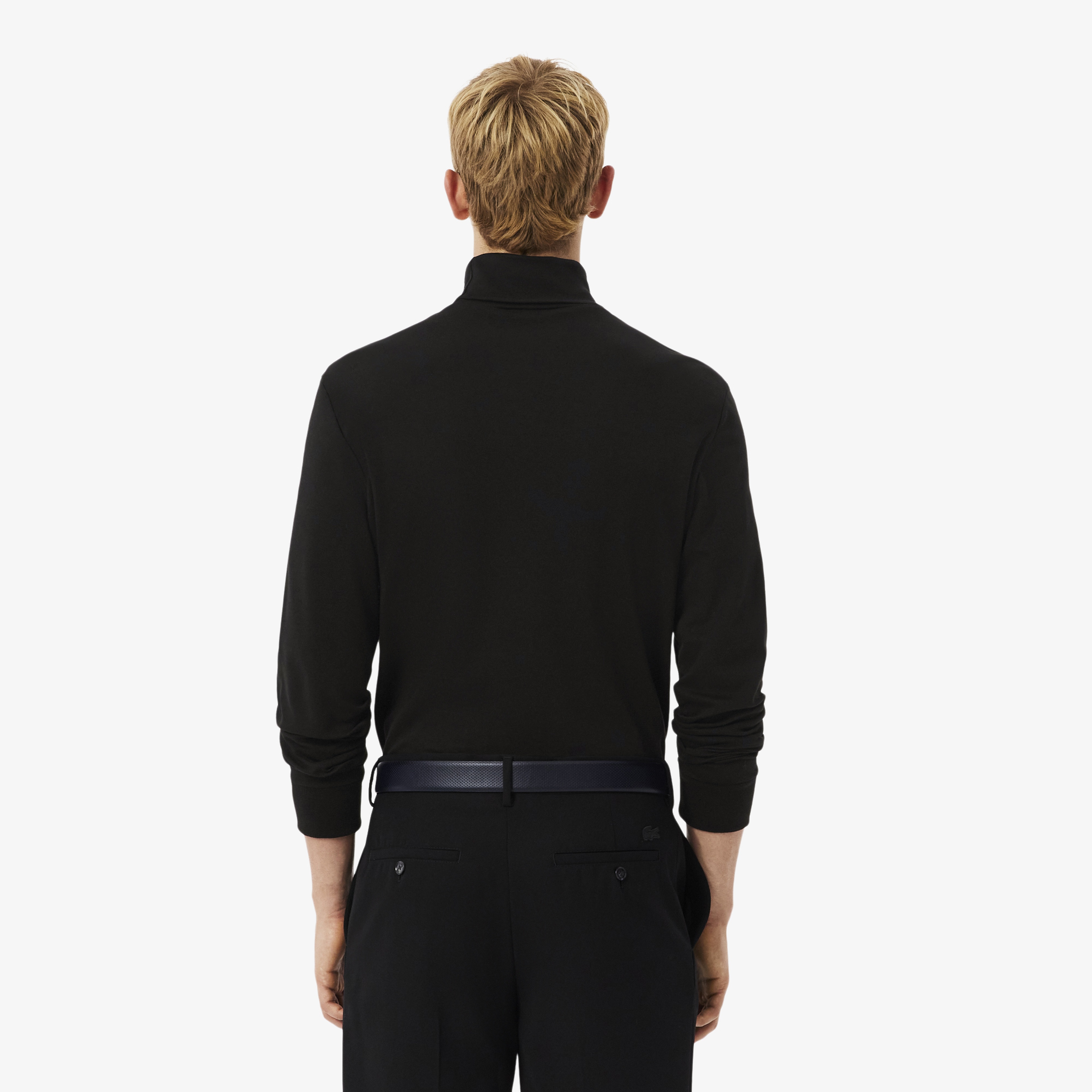 Long Sleeved Roll Neck T-shirt