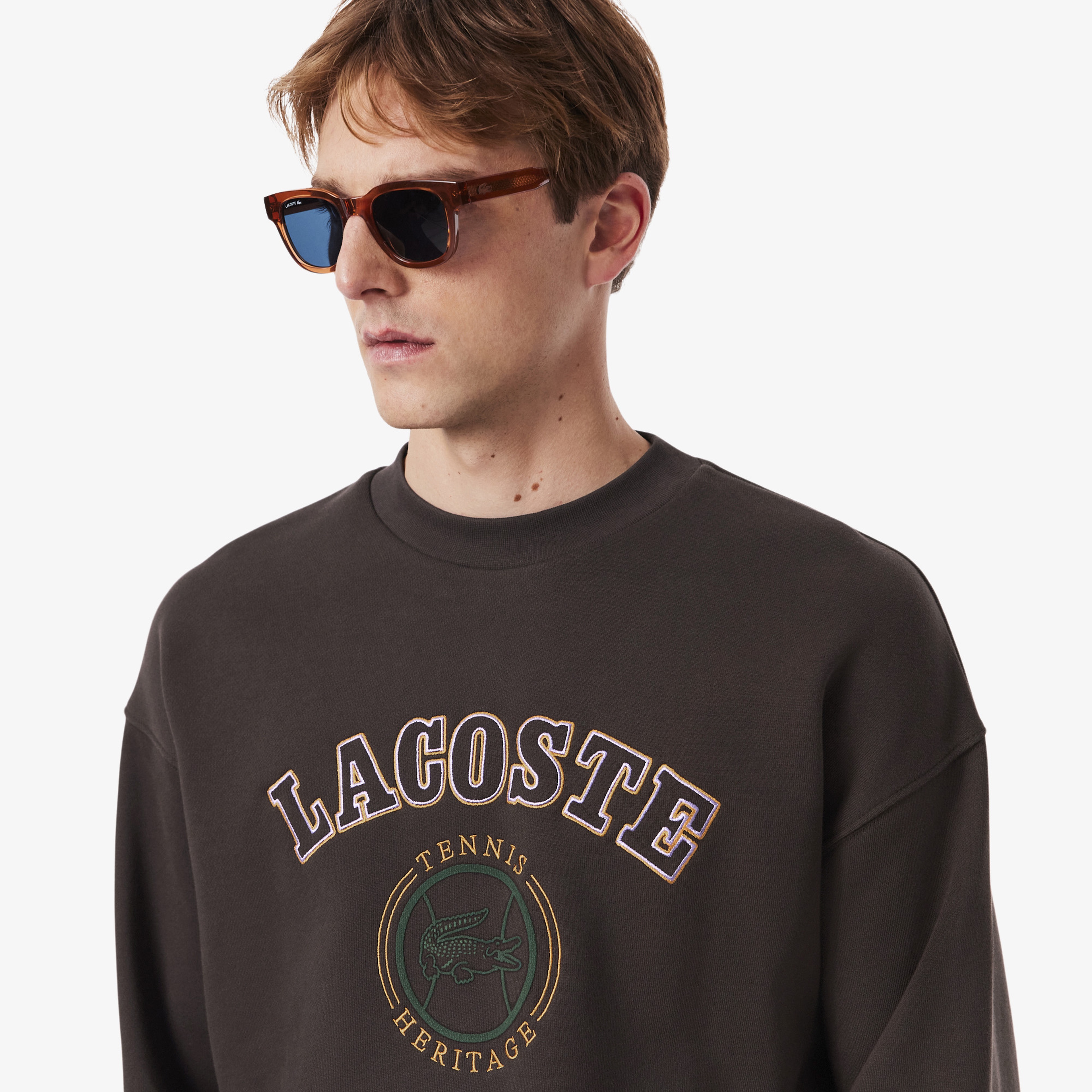 Heritage Embroidery Fleece Sweatshirt