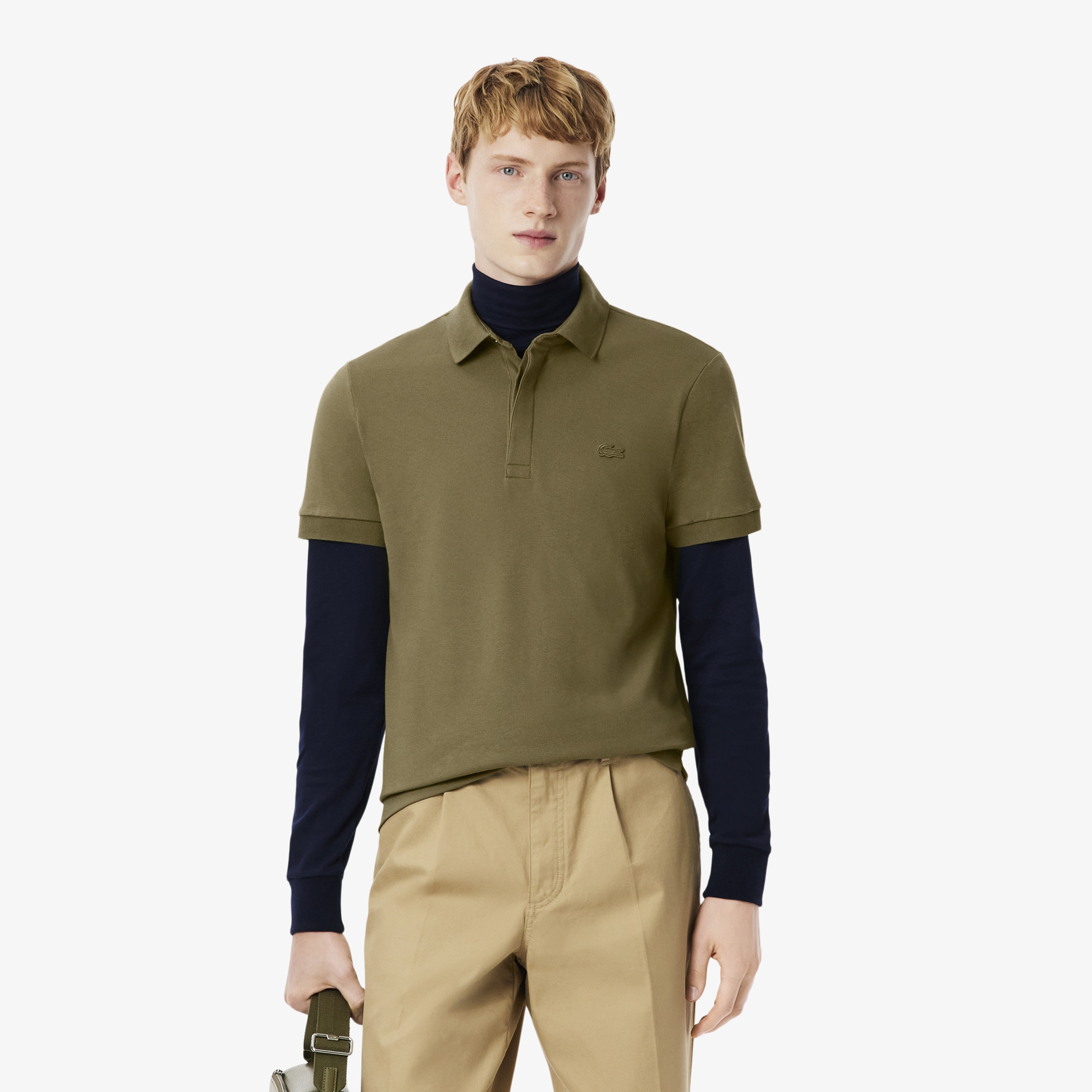 Regular Fit Paris Stretch Piqué Polo Shirt