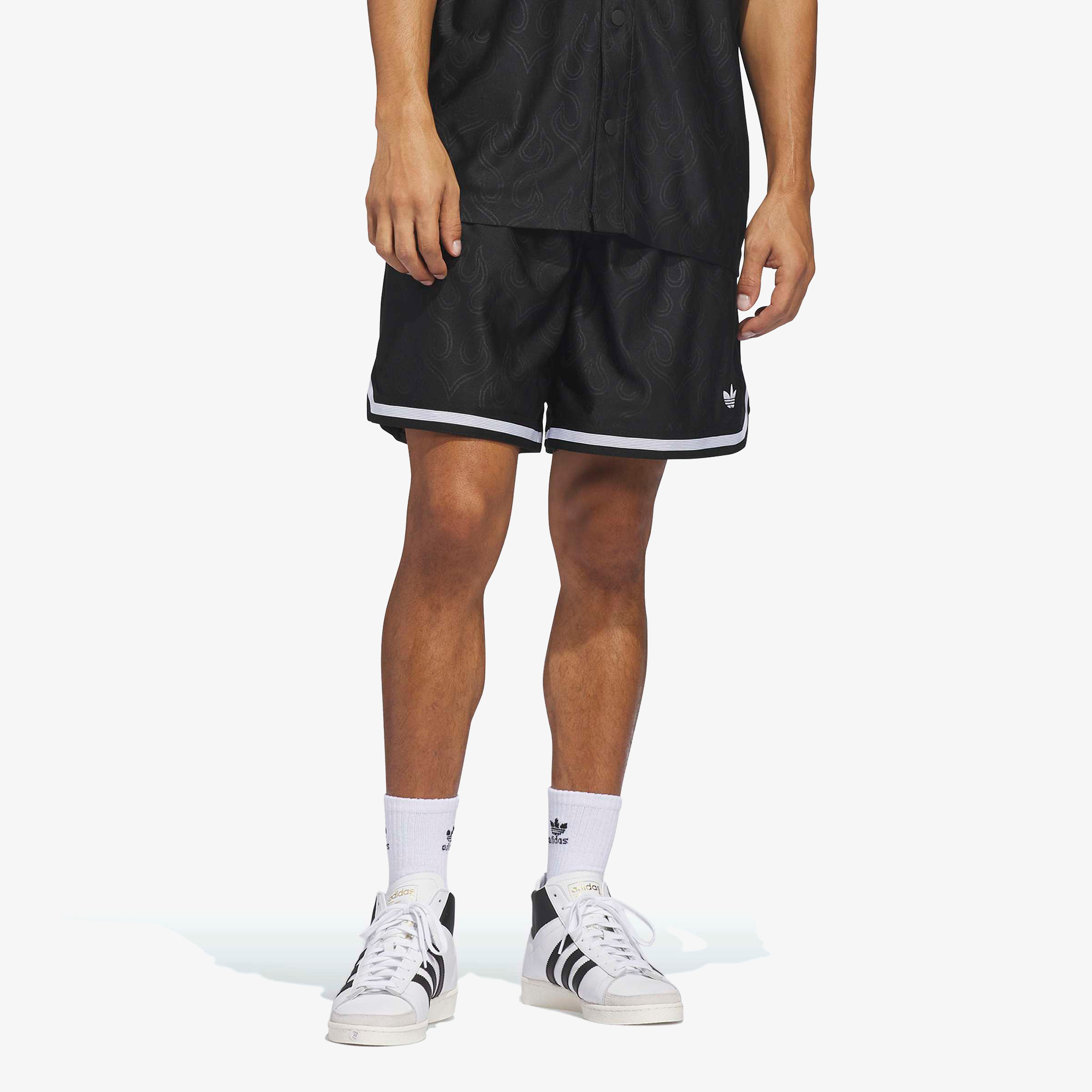 adidas Jacquard Short Unisex Siyah Şort