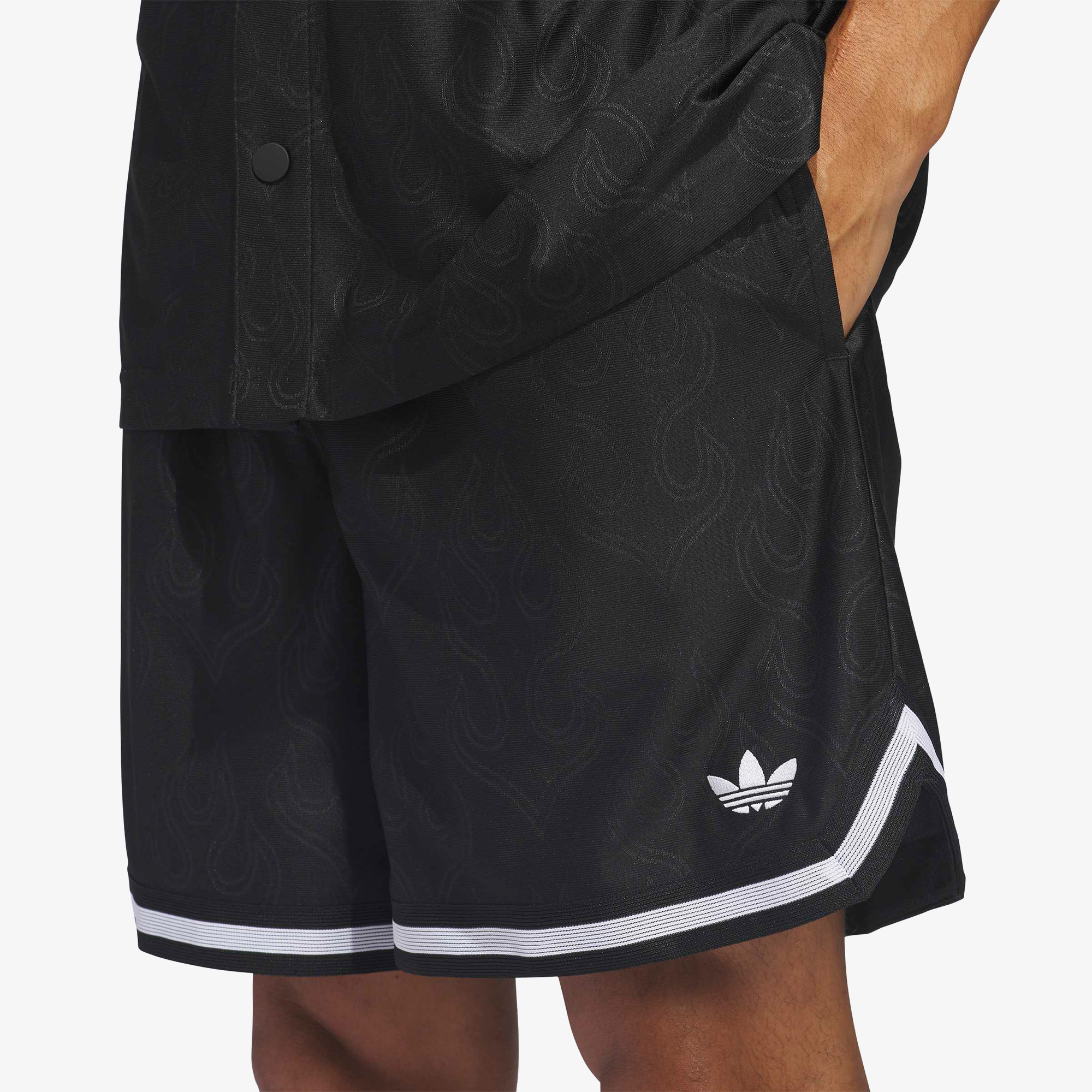 adidas Jacquard Short Unisex Siyah Şort