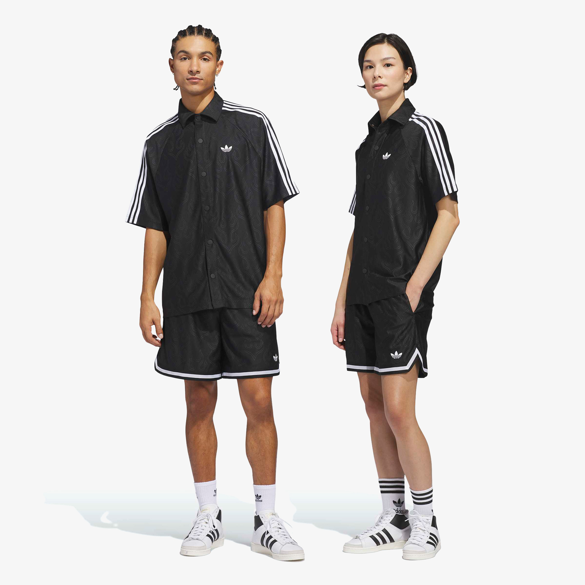 adidas Jacquard Short Unisex Siyah Şort