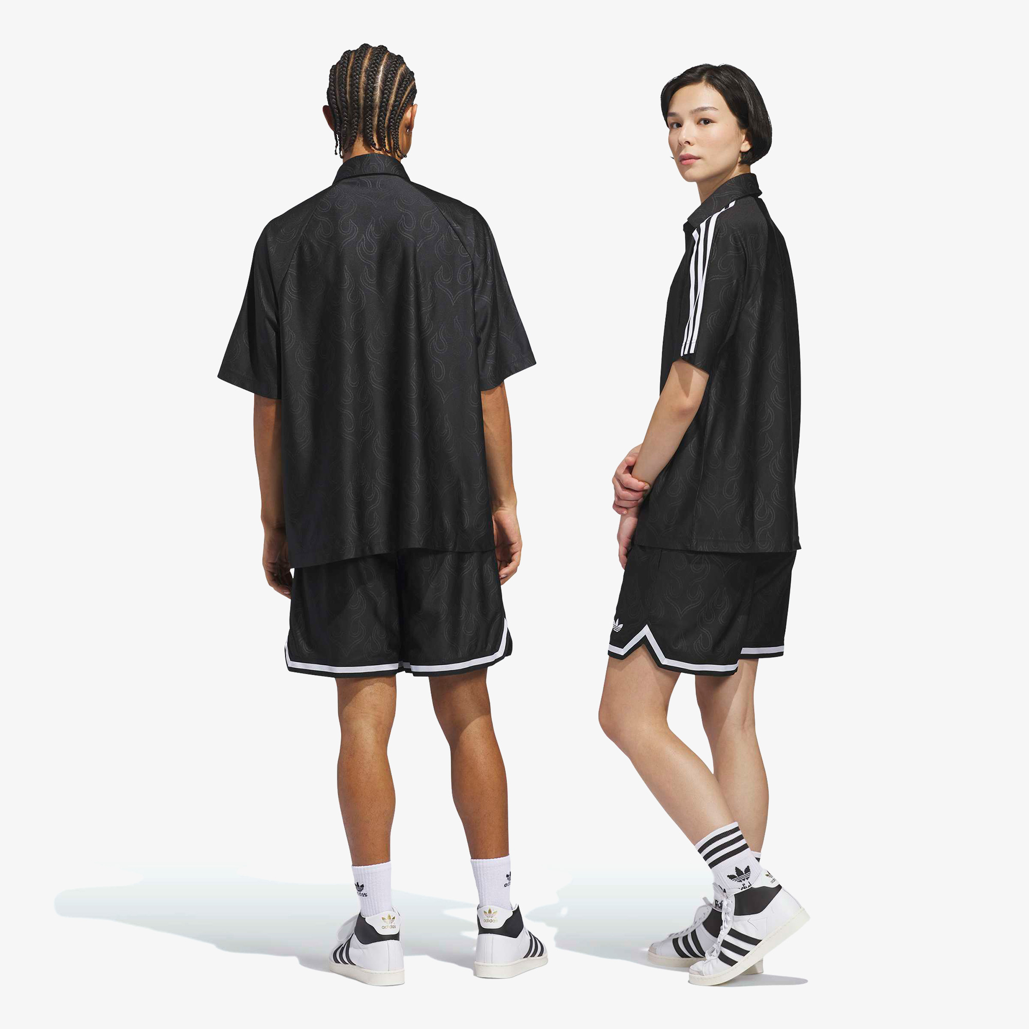 adidas Jacquard Short Unisex Siyah Şort