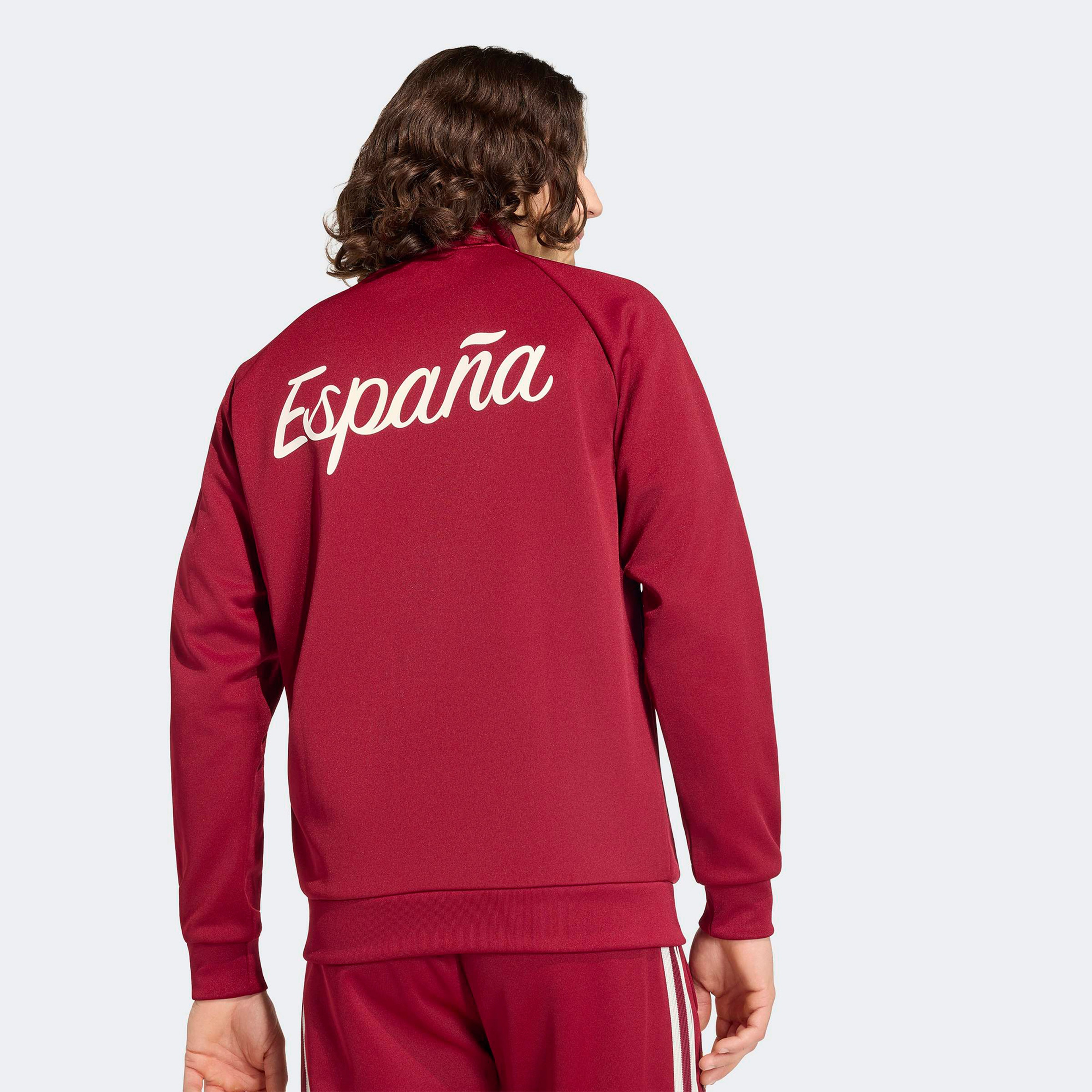 adidas İspanya Milli Takım Erkek Bordo Eşofman Üstü