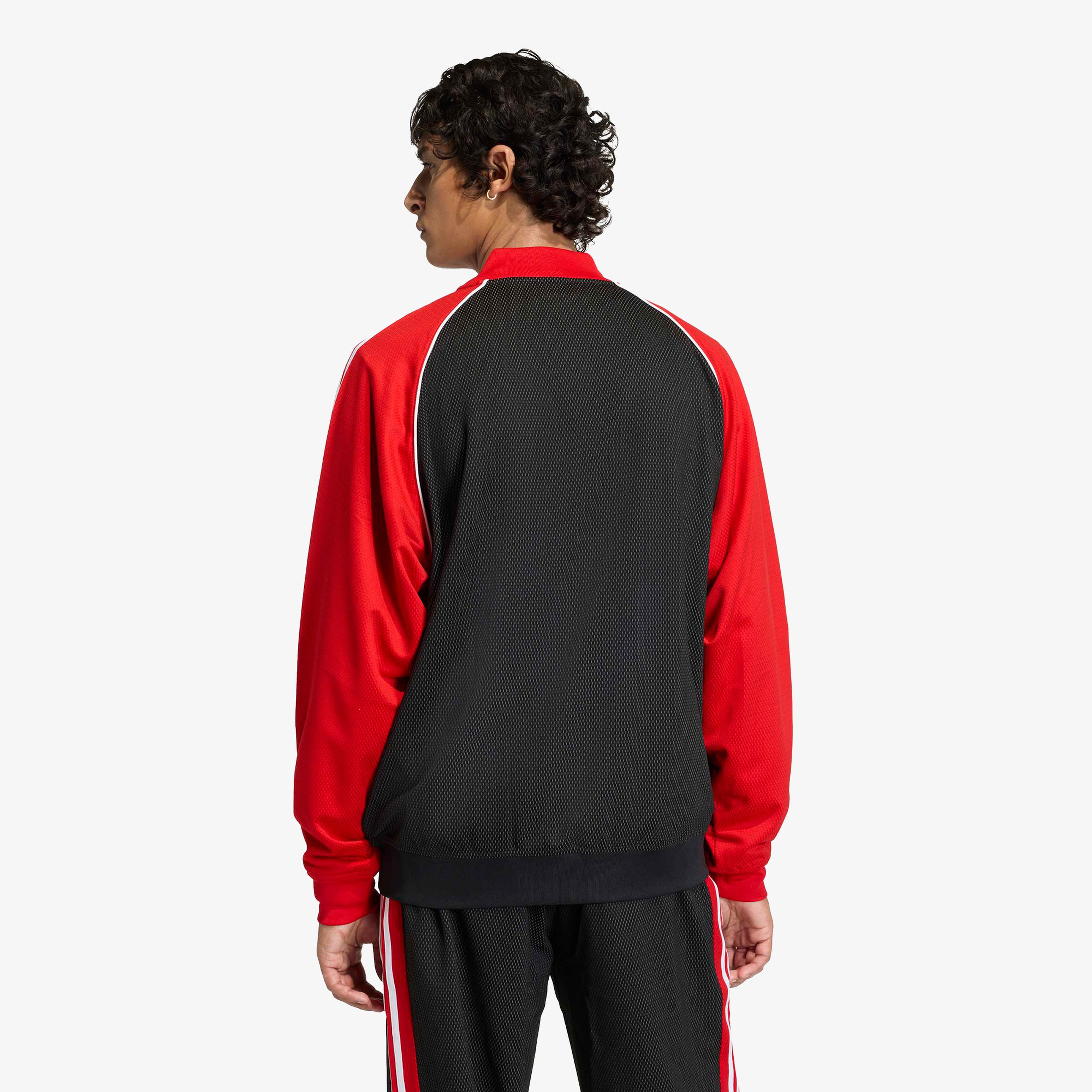 adidas Loose Mesh Erkek Siyah Ceket
