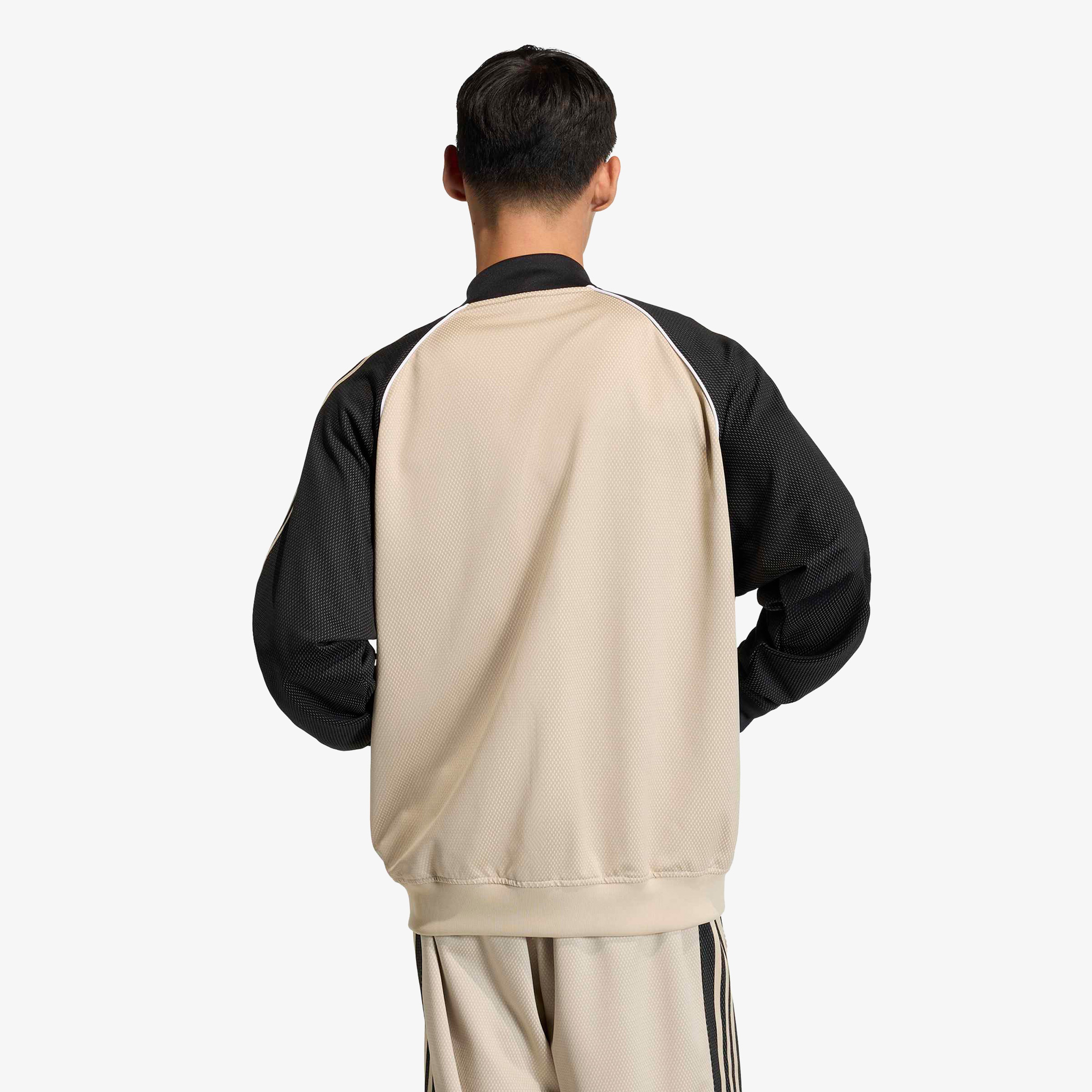 adidas Loose Mesh Erkek Bej Ceket