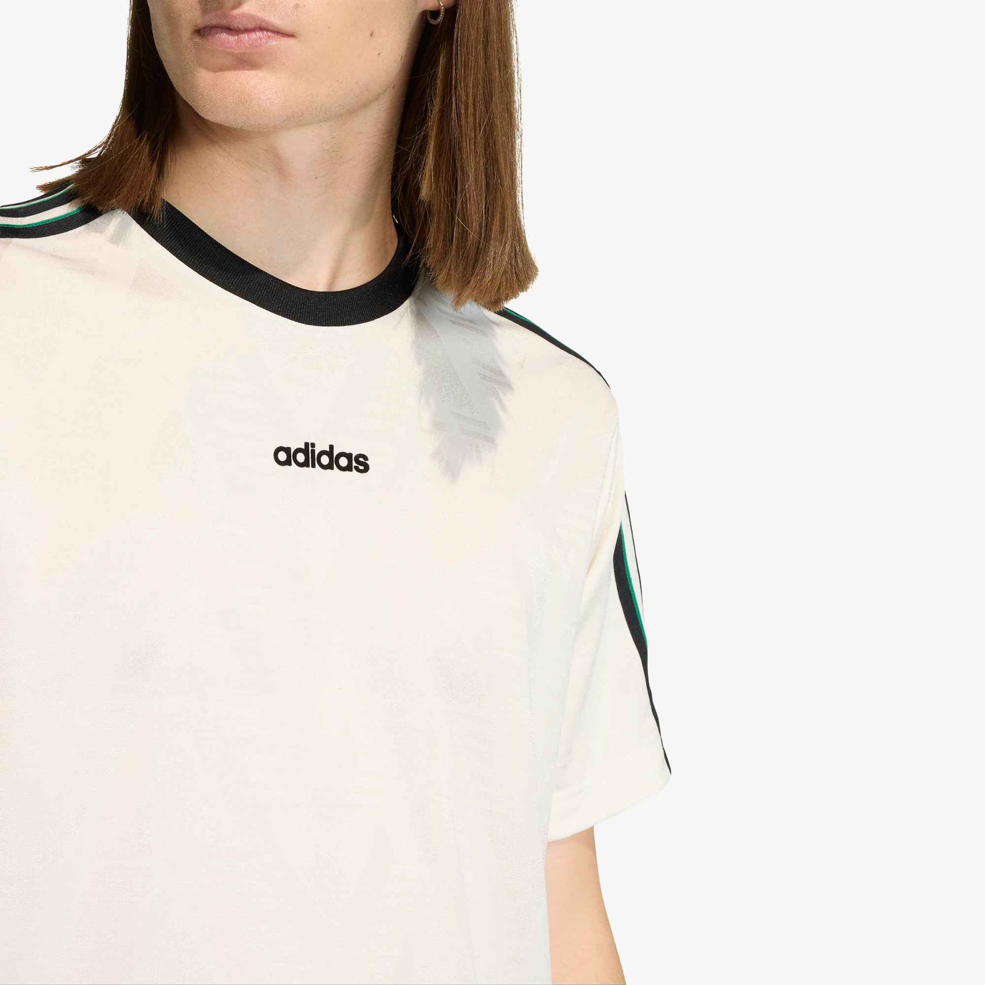 adidas Jacquard Jsy Erkek Beyaz Forma