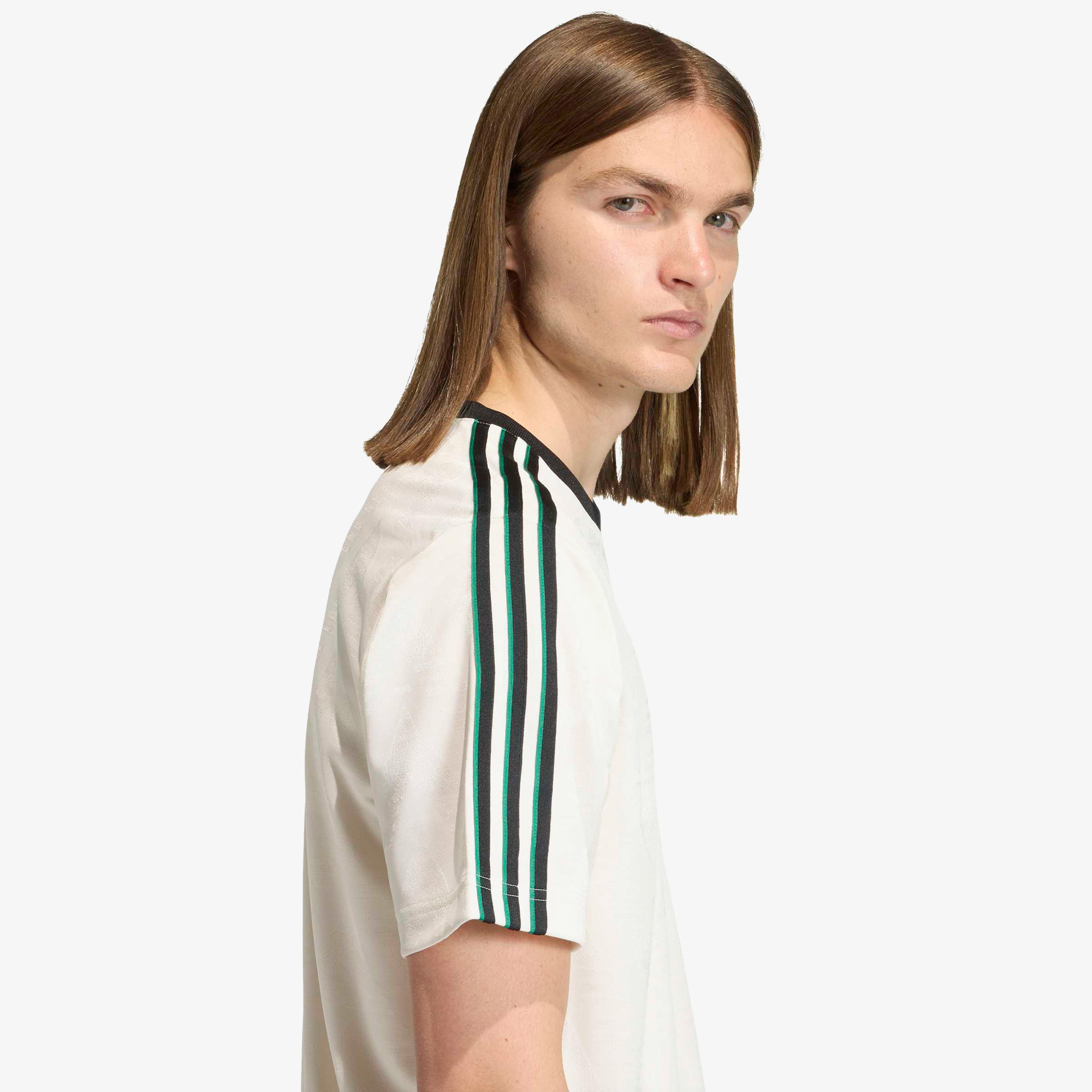 adidas Jacquard Jsy Erkek Beyaz Forma