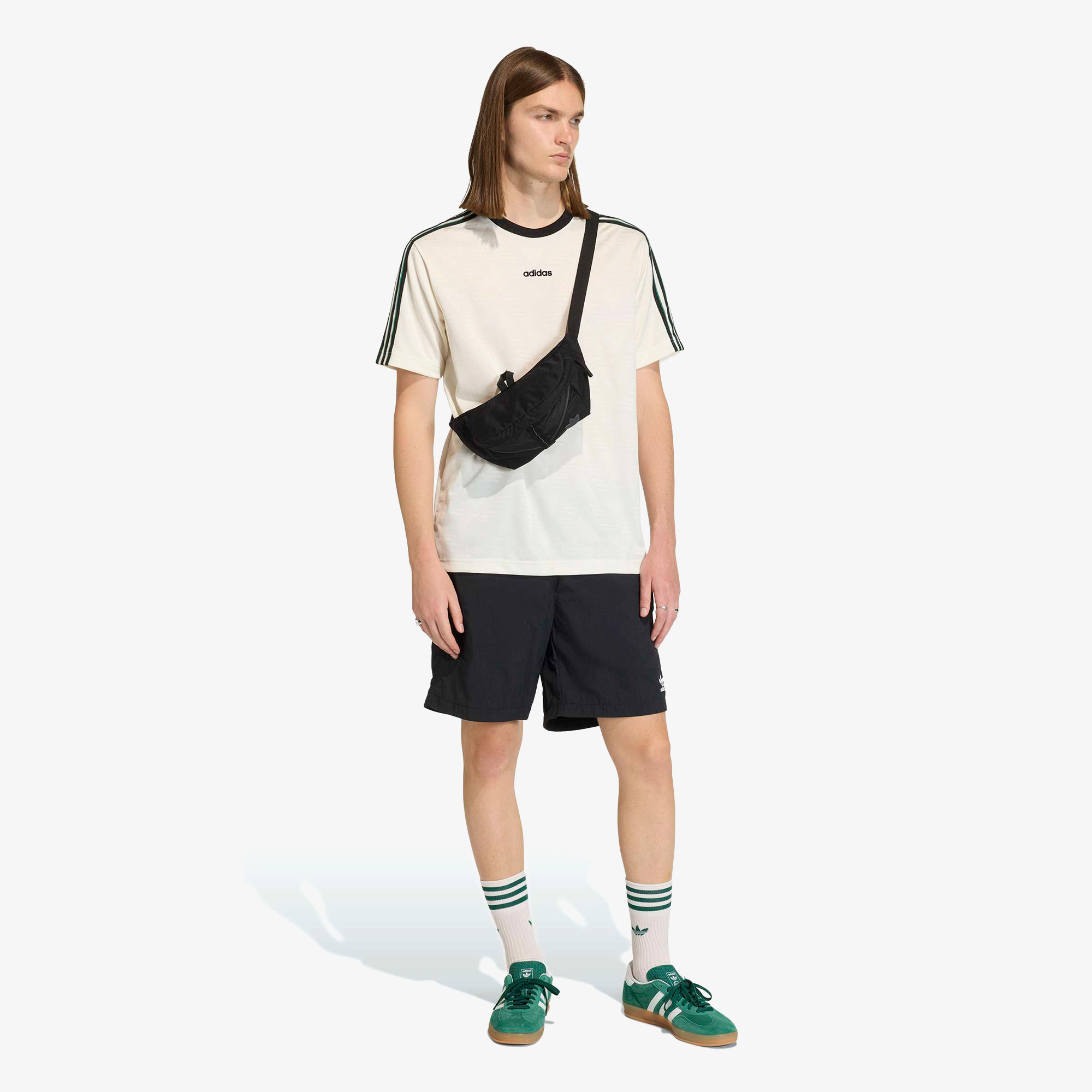 adidas Jacquard Jsy Erkek Beyaz Forma