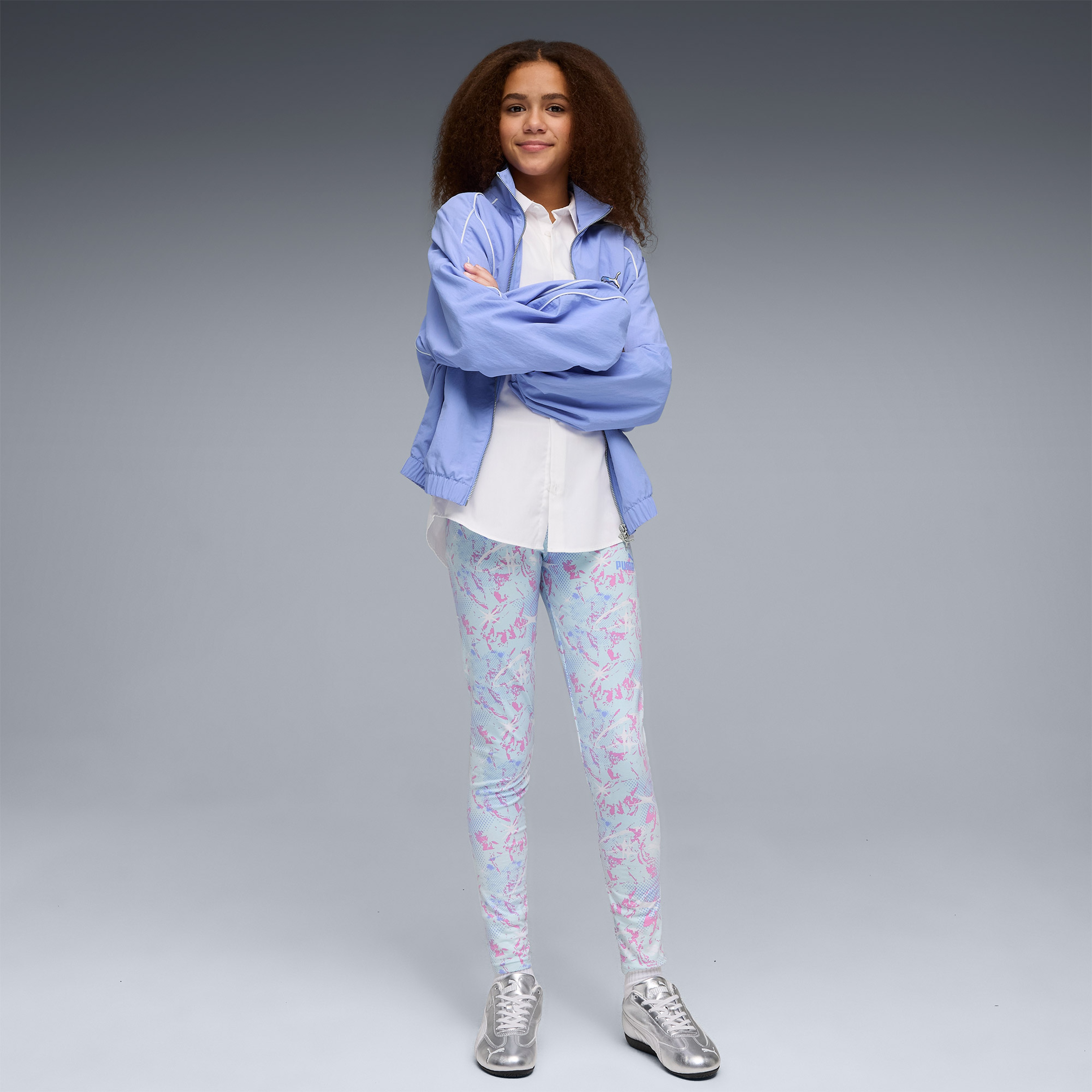 Puma Tweenerverse Çocuk Mavi Eşofman Altı