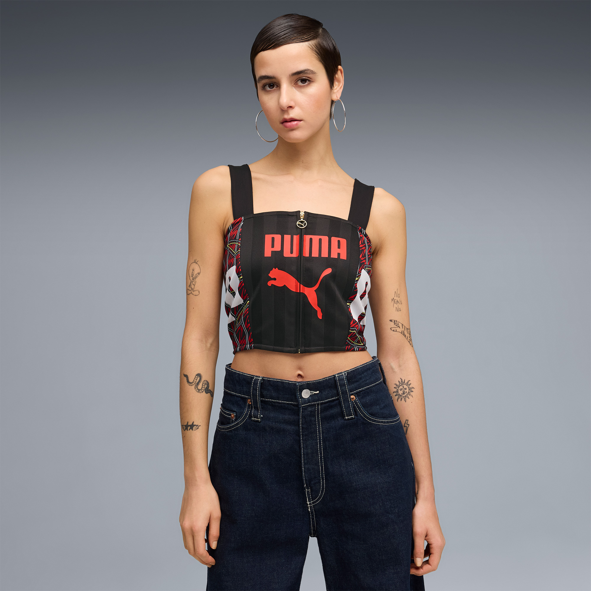 Puma Future Archive Kadın Siyah Bra