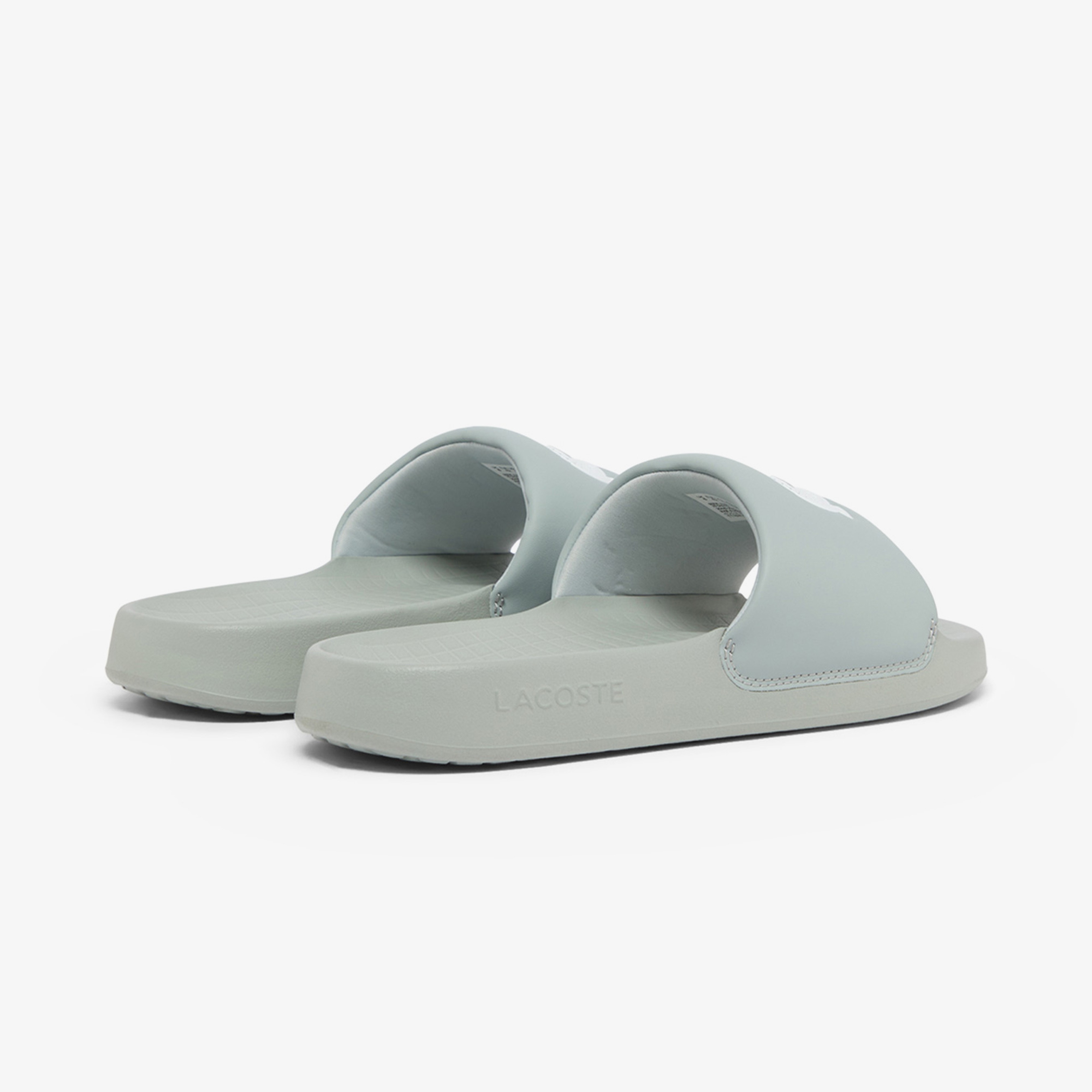 Lacoste Serve Slide 1.0 Erkek Gri Terlik