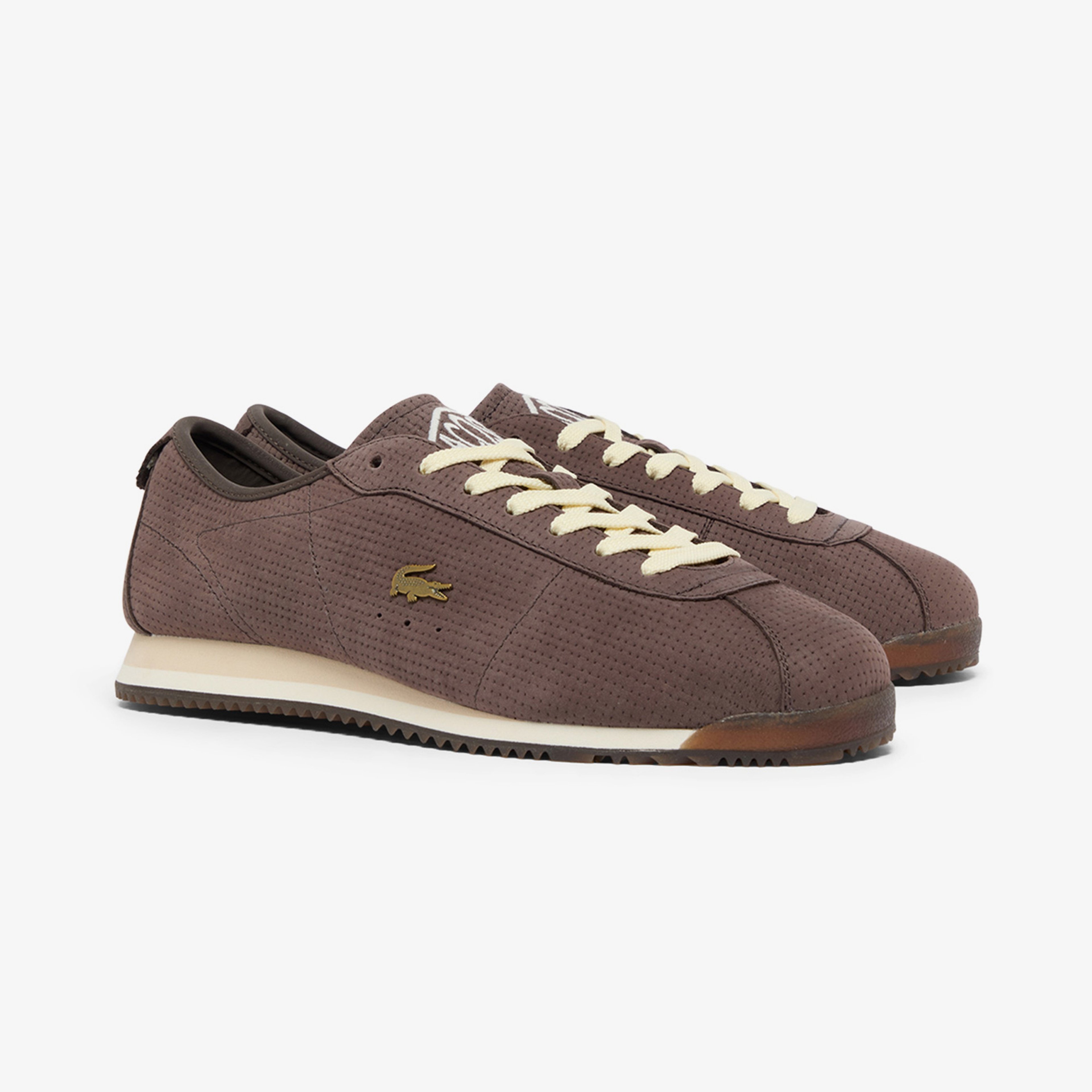 Lacoste Club-Low Erkek Kahverengi Spor Ayakkabı