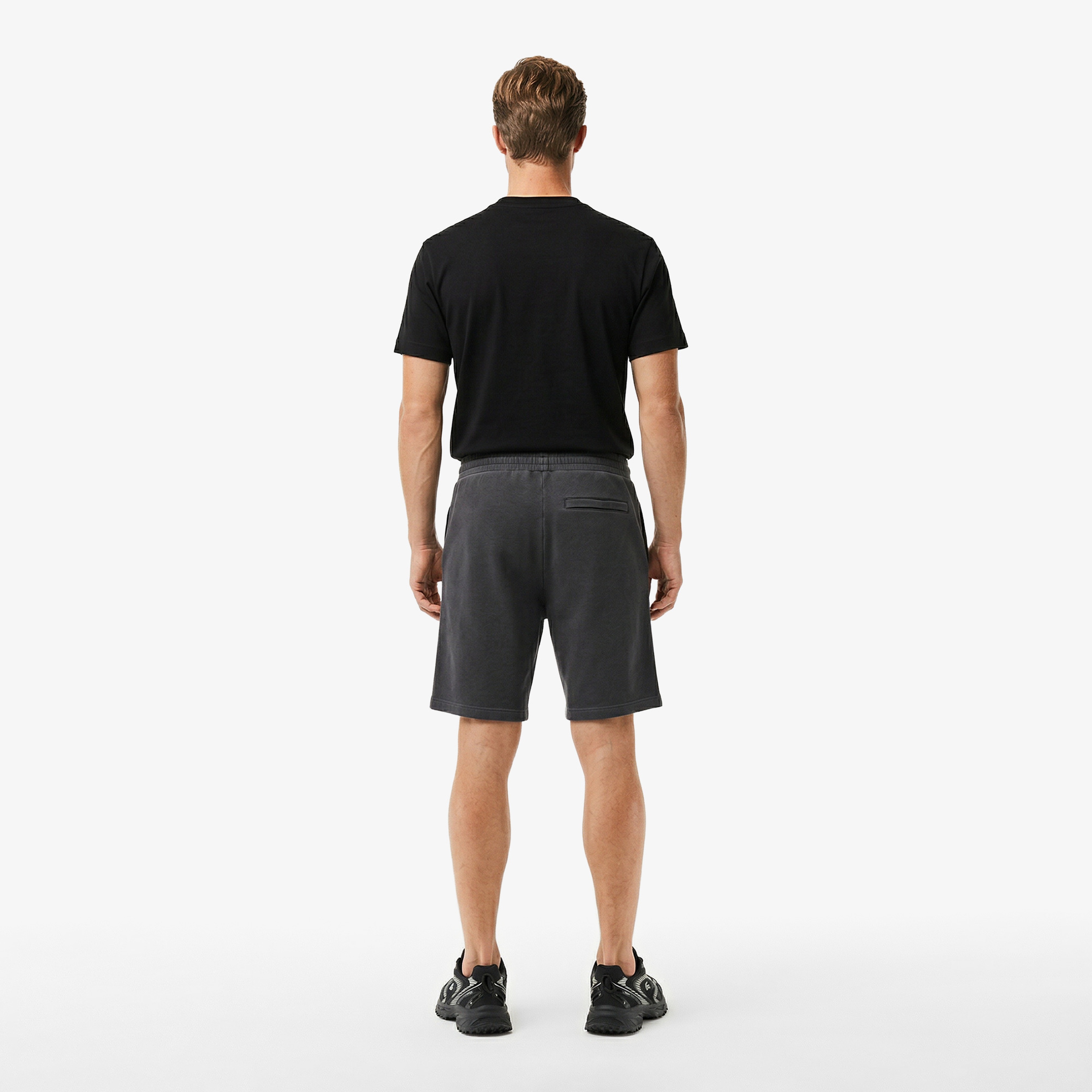 Lacoste Loose Fit Erkek Gri Şort
