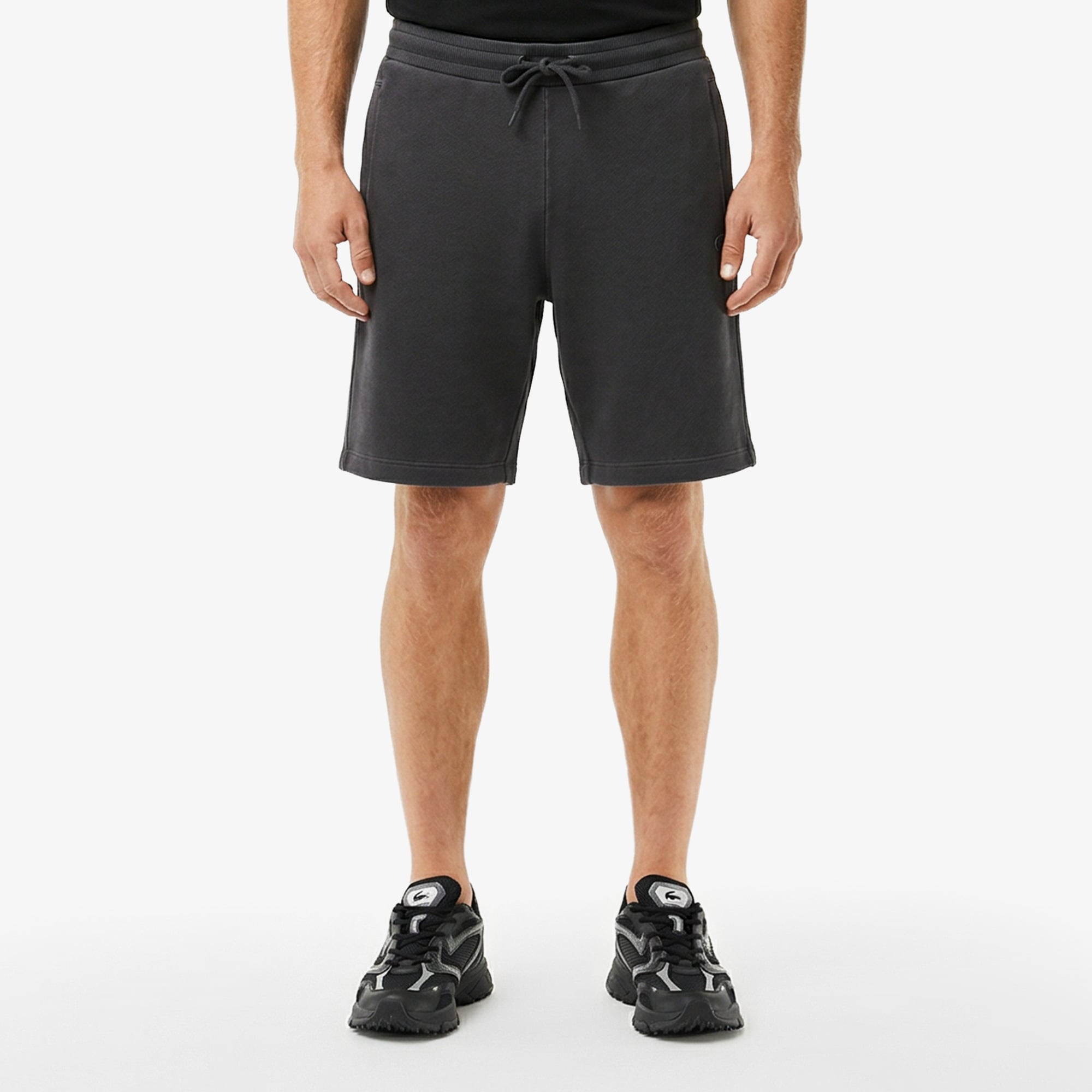 Lacoste Loose Fit Erkek Gri Şort