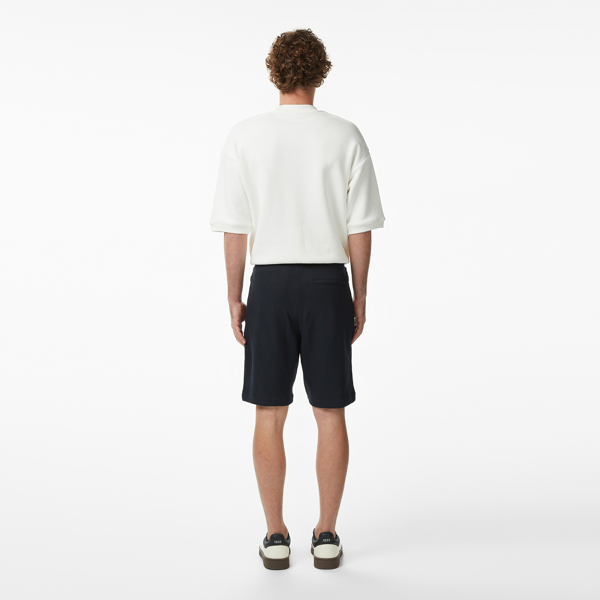Lacoste Relaxed Fit Erkek Gri Şort