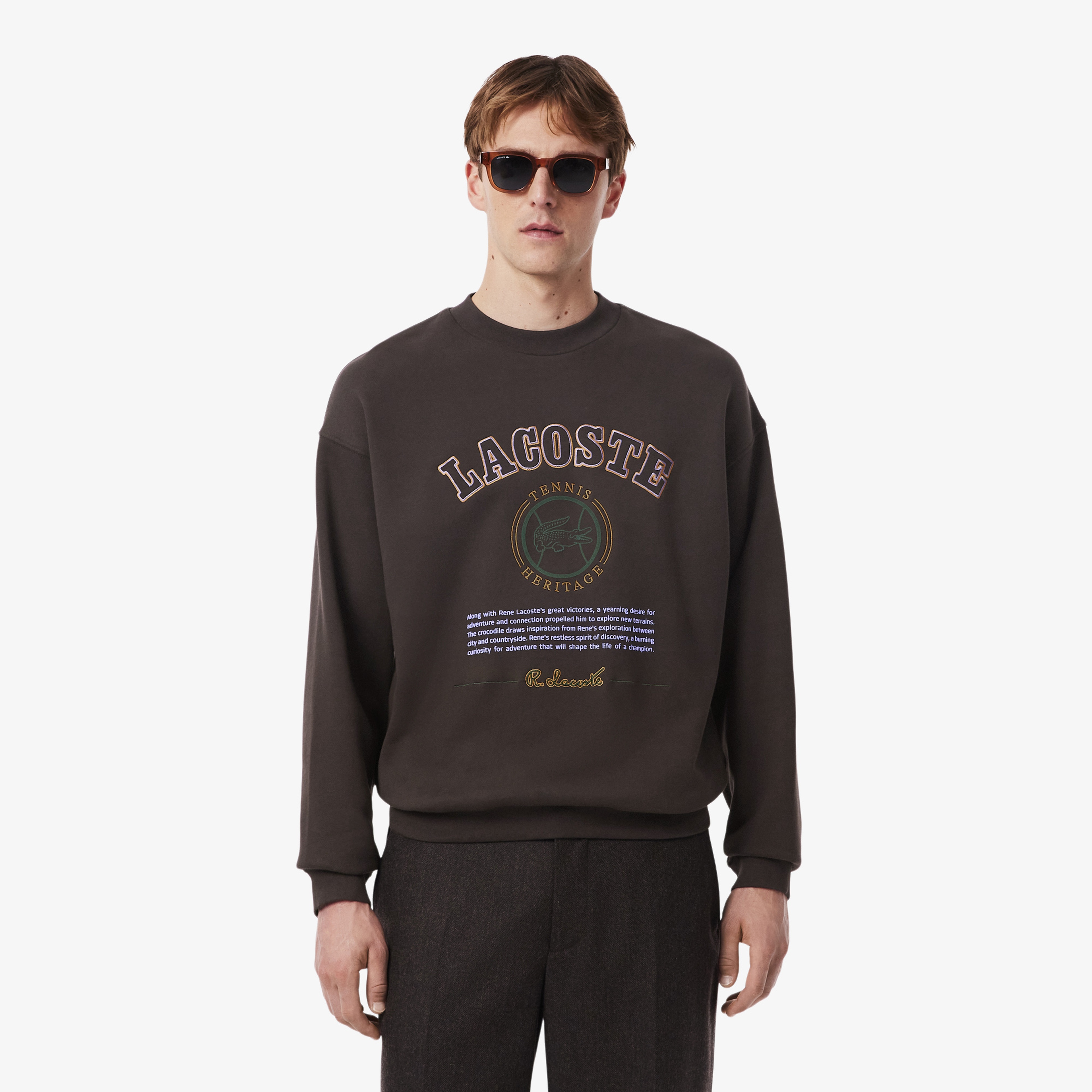 Heritage Embroidery Fleece Sweatshirt