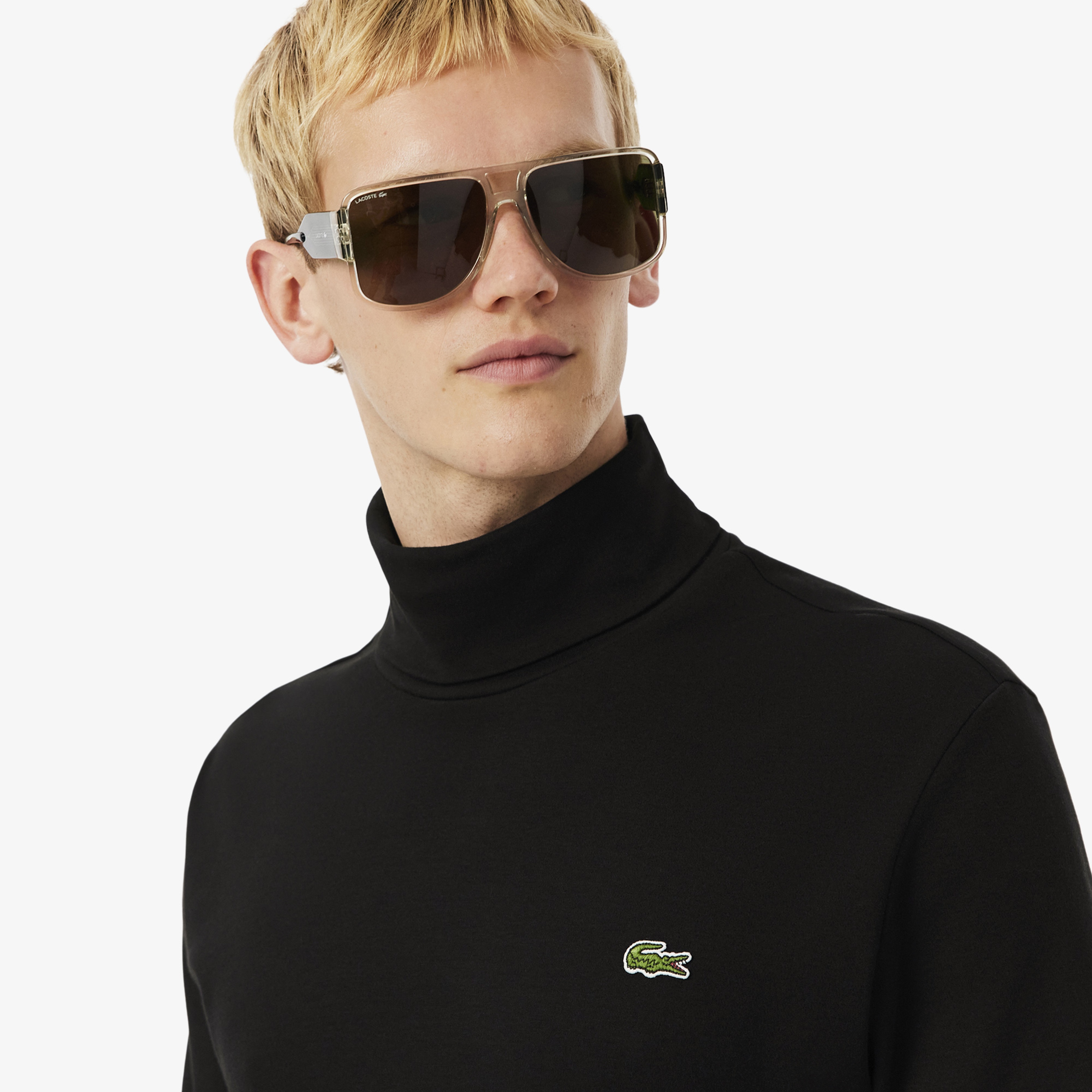 Long Sleeved Roll Neck T-shirt