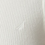Nautica Kadın Krem Regular Fit Kolsuz Polo Yaka T-Shirt