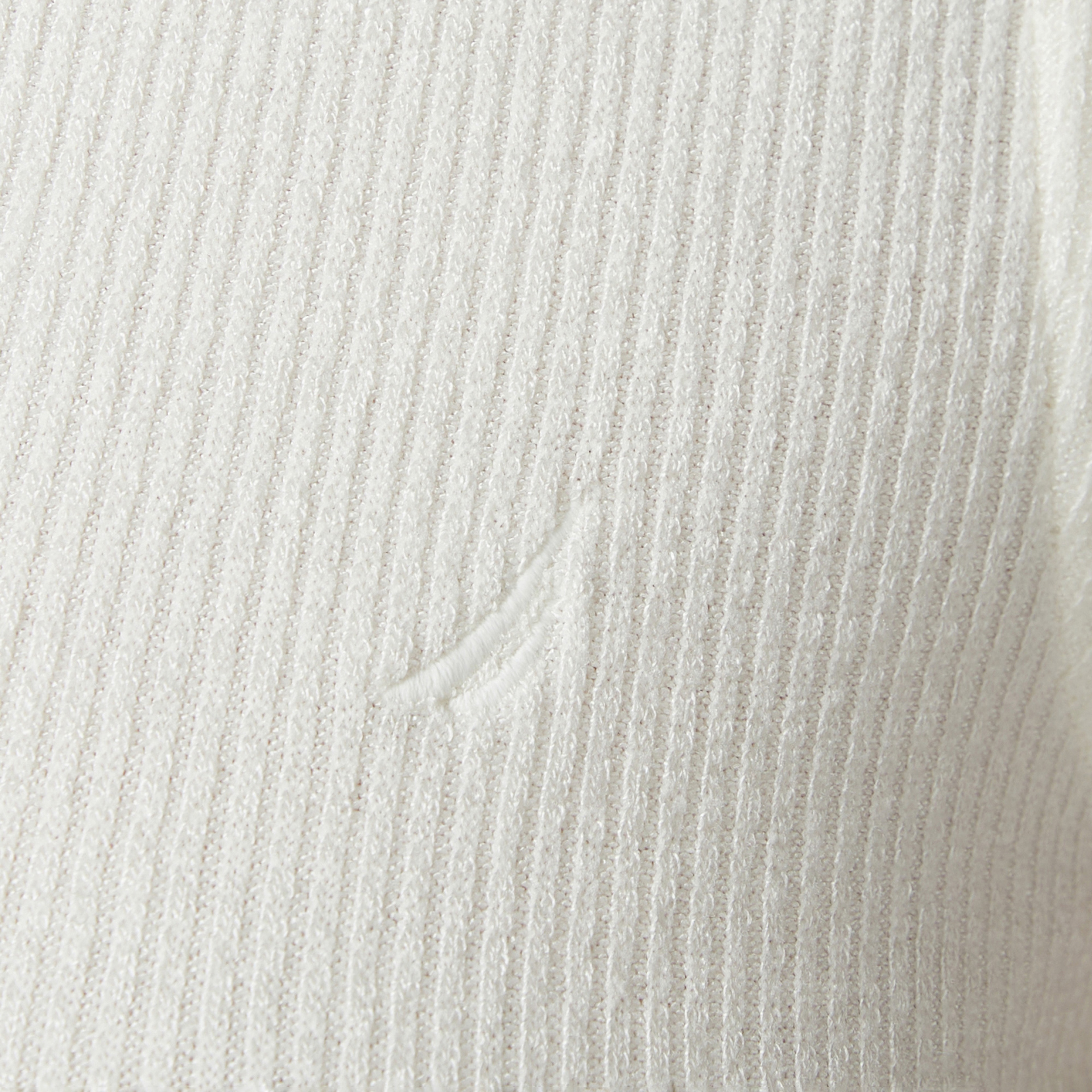 Nautica Kadın Krem Regular Fit Kolsuz Polo Yaka T-Shirt