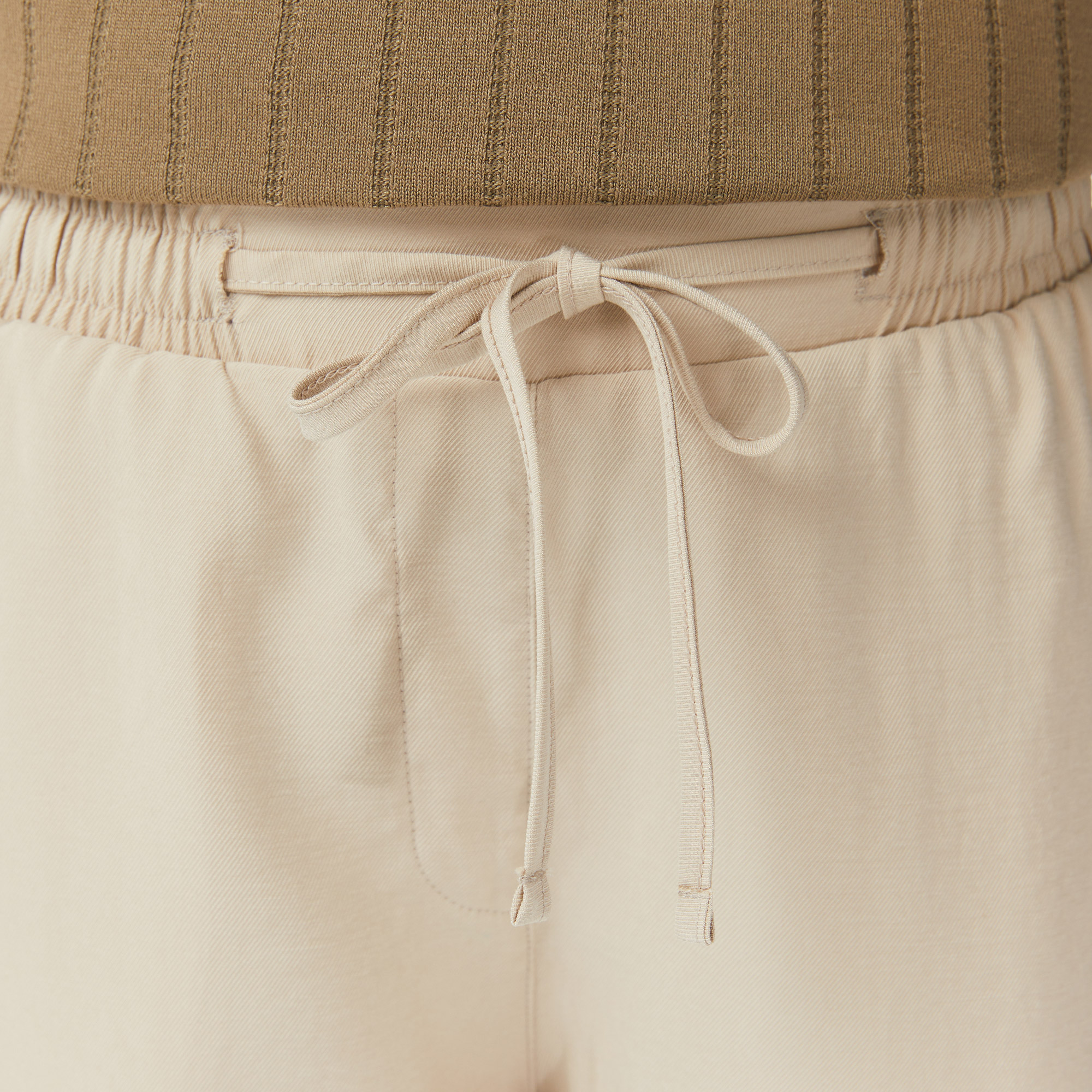 Nautica Kadın Bej Regular Fit Pantolon