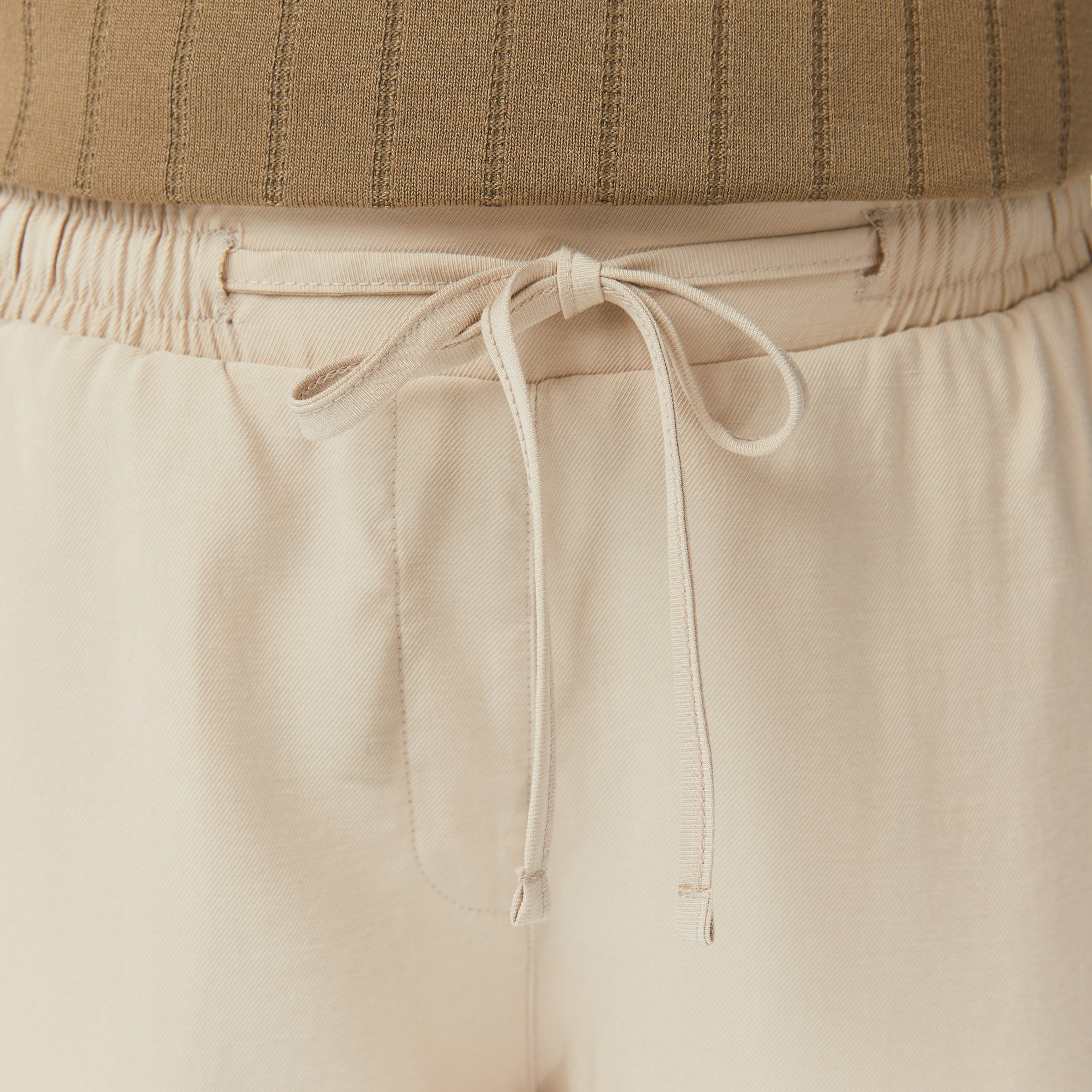 Nautica Kadın Bej Regular Fit Pantolon