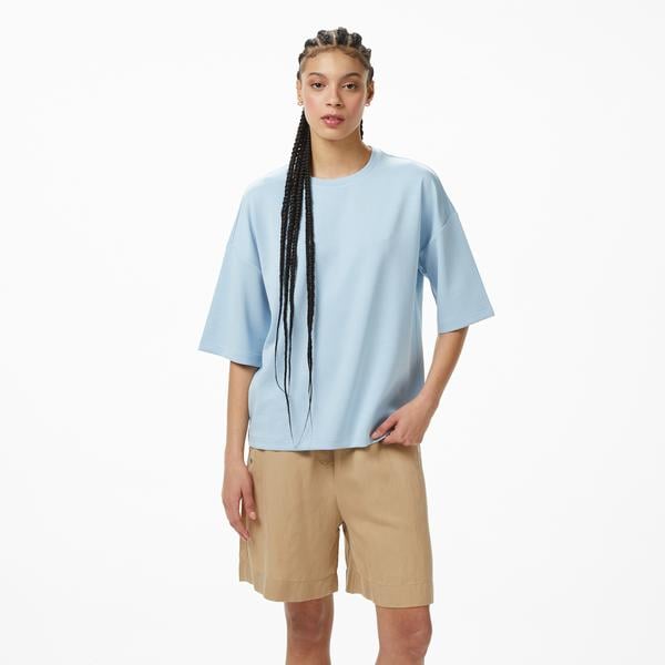 Nautica Kadın Mavi Slim Fit T-Shirt