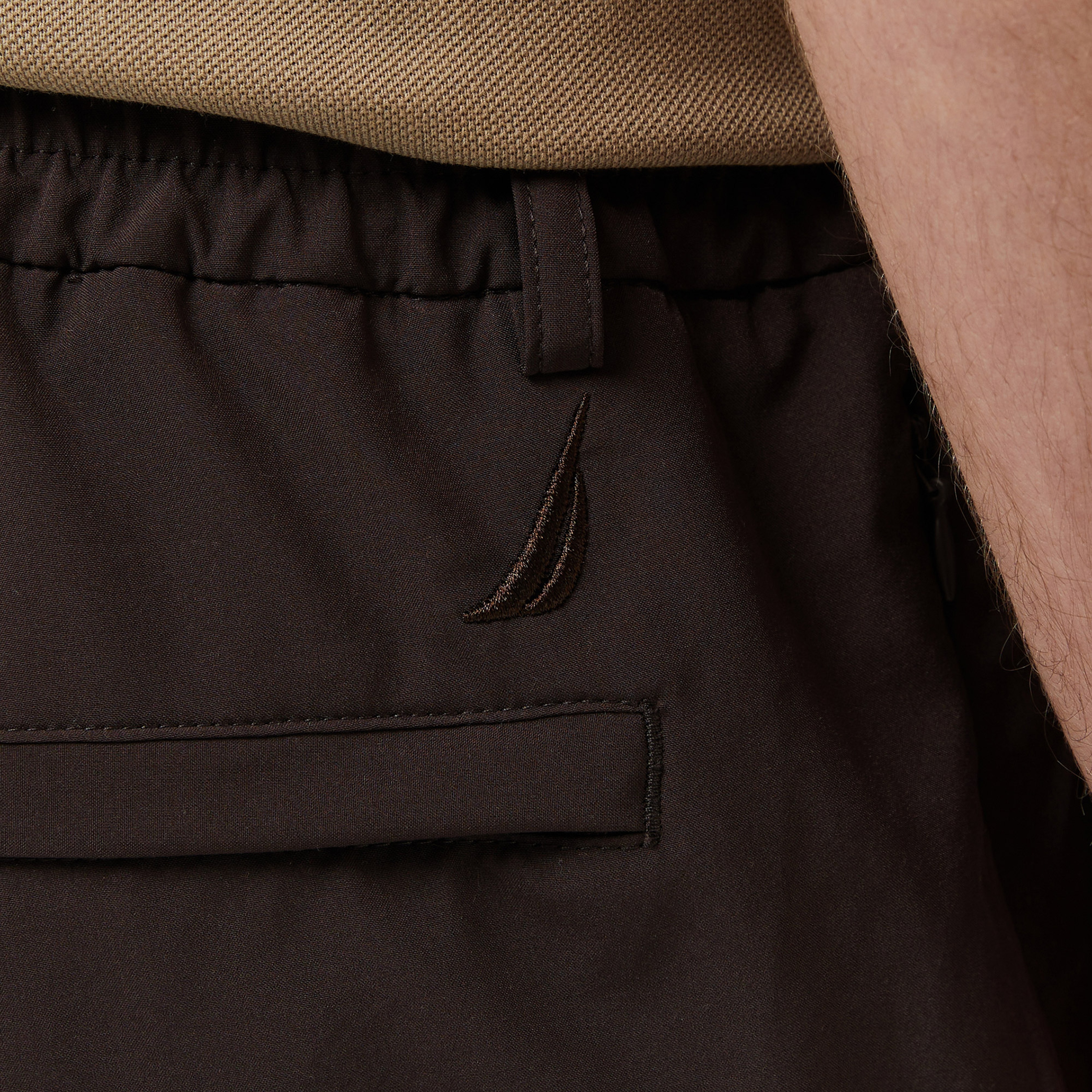 Nautica Erkek Kahverengi Regular Fit Şort