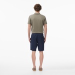 Nautica Erkek Lacivert Regular Fit Keten Şort