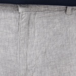Nautica Erkek Gri Regular Fit Keten Şort