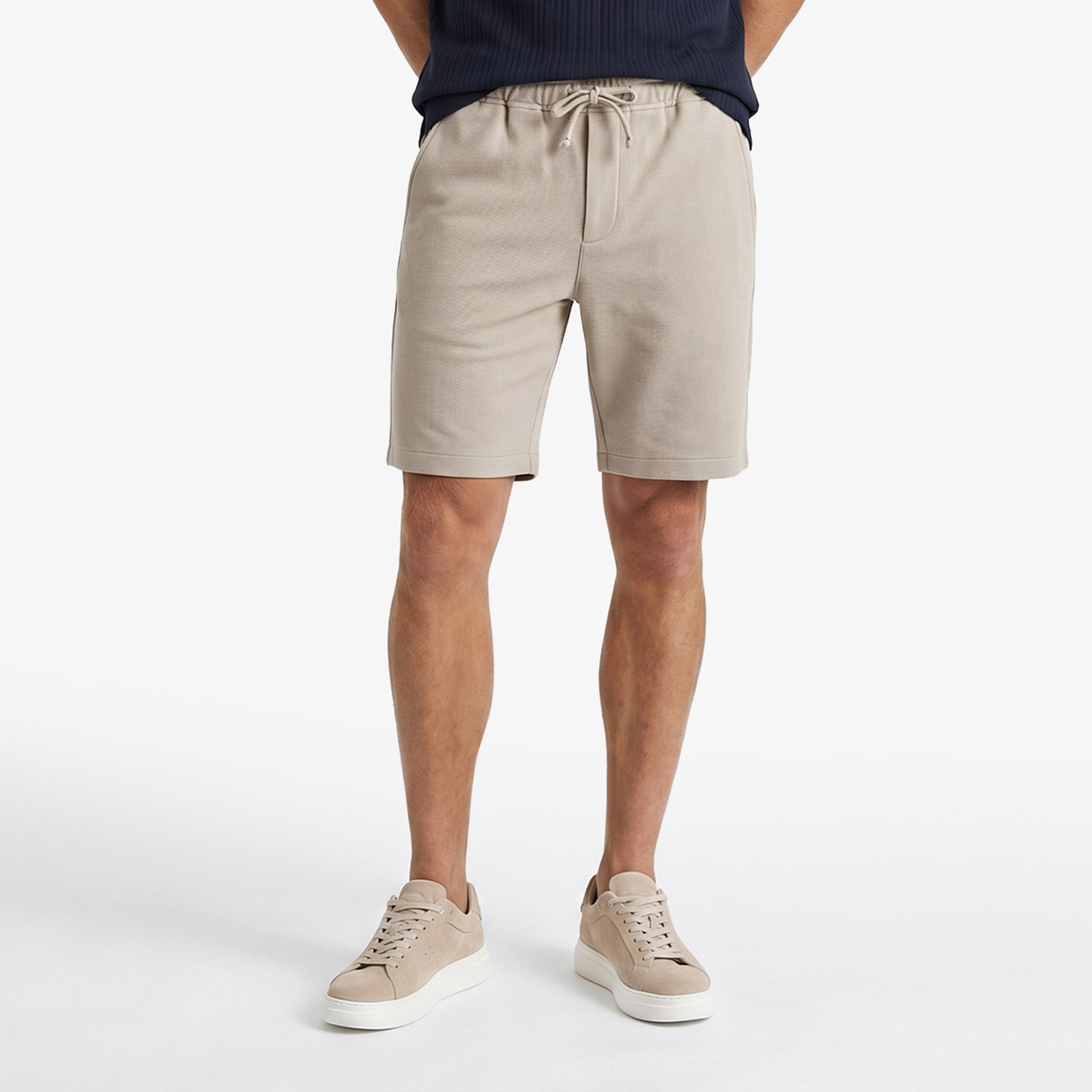 Nautica Erkek Bej Regular Fit Şort