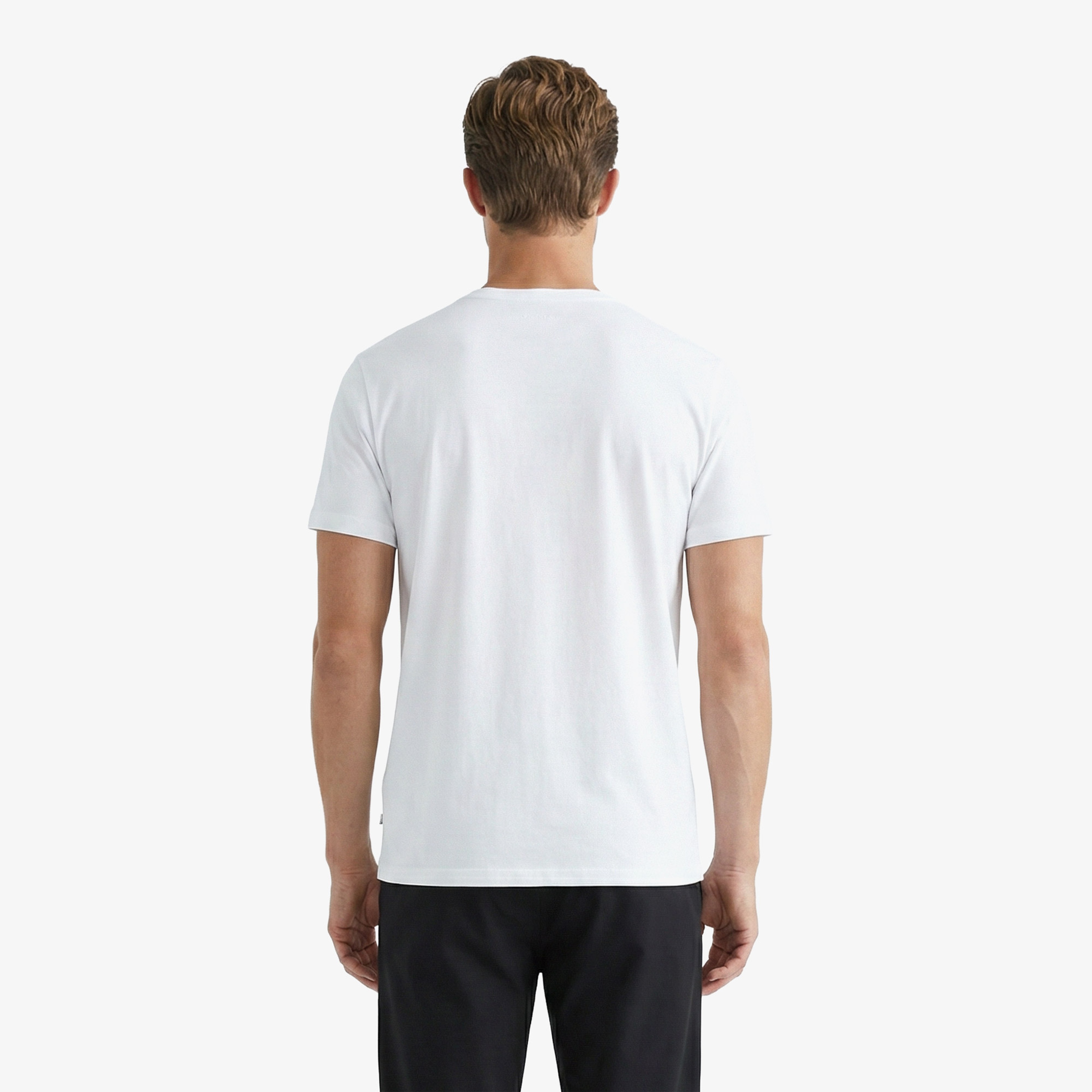 Nautica Erkek Beyaz Regular Fit T-Shirt