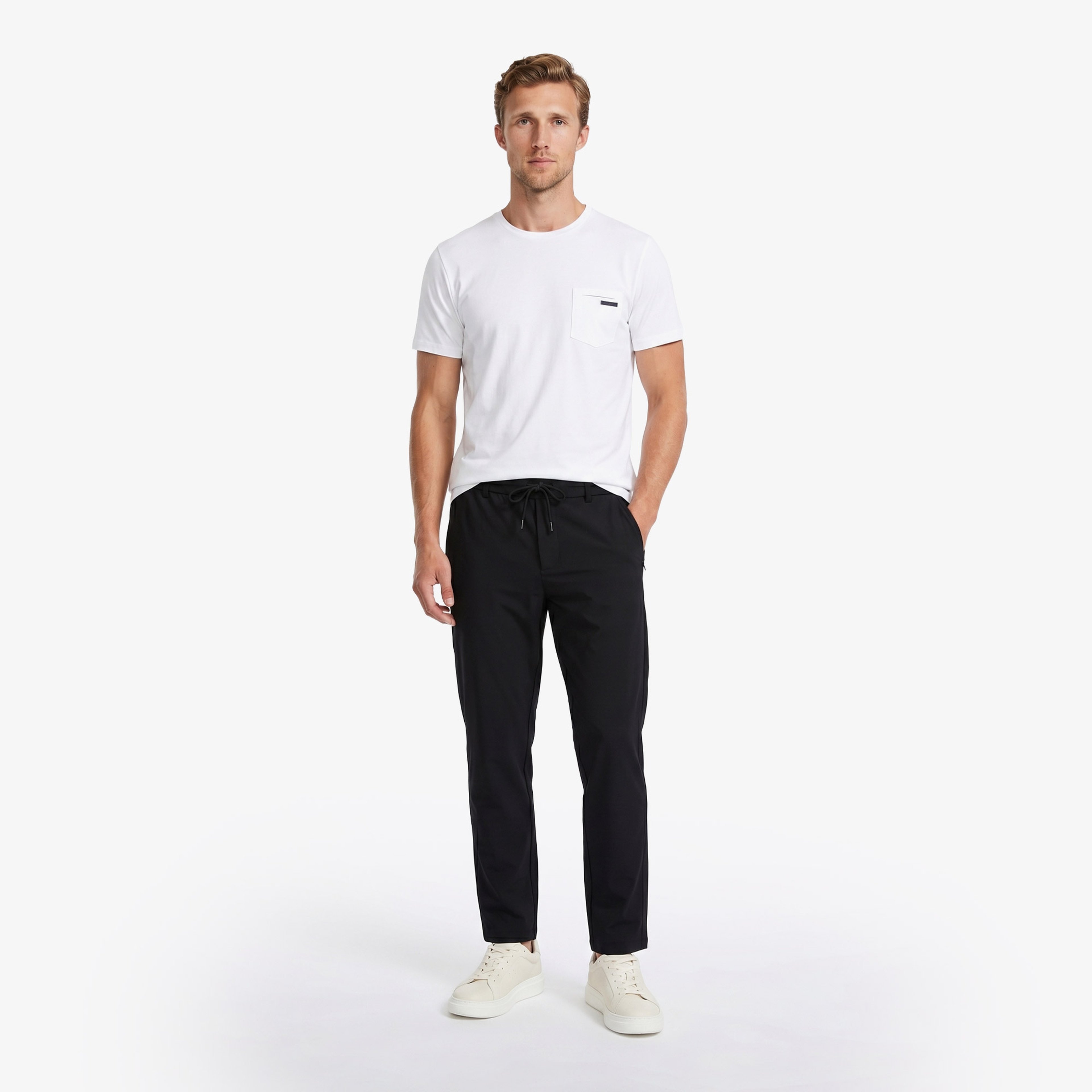 Nautica Erkek Beyaz Regular Fit T-Shirt