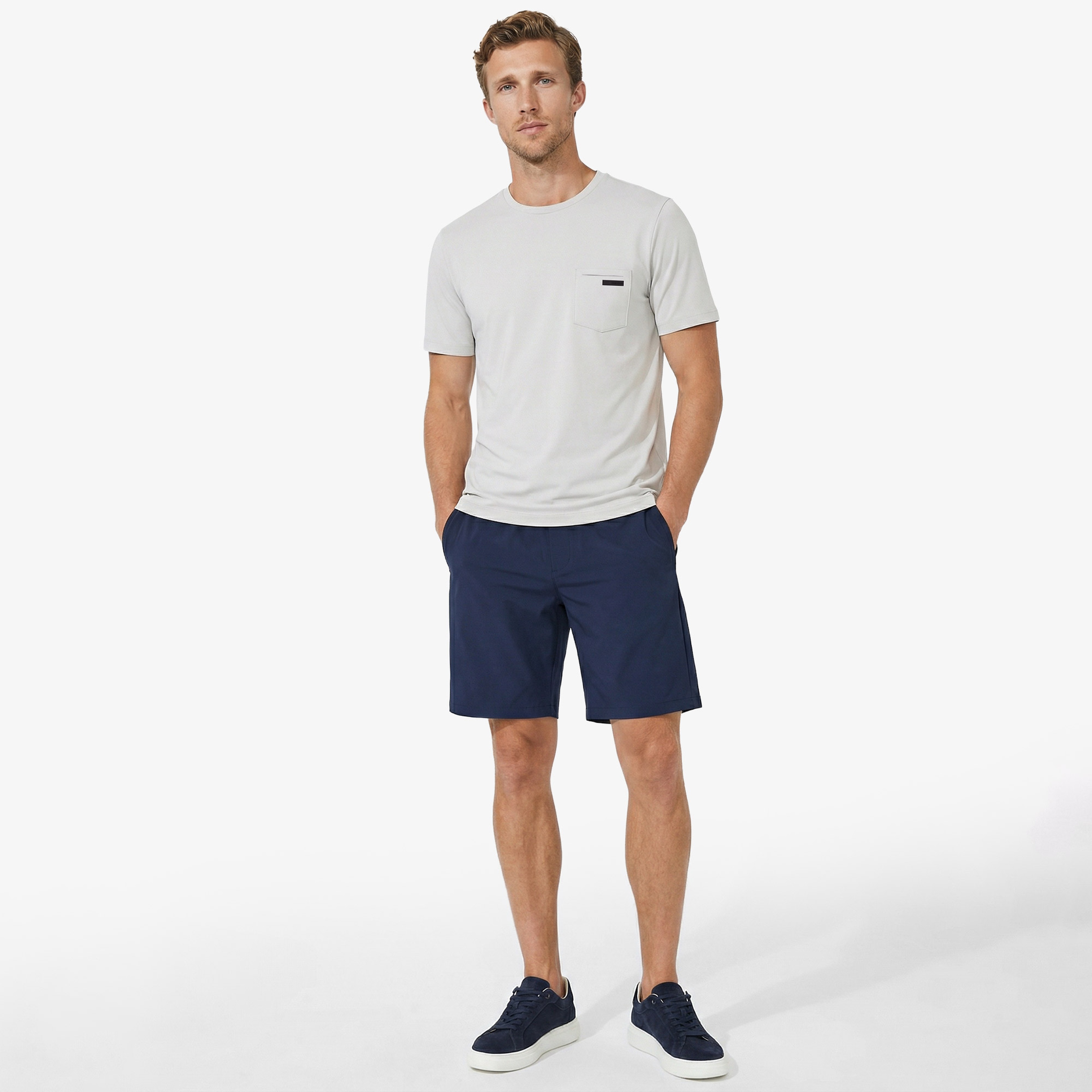 Nautica Erkek Gri Regular Fit T-Shirt