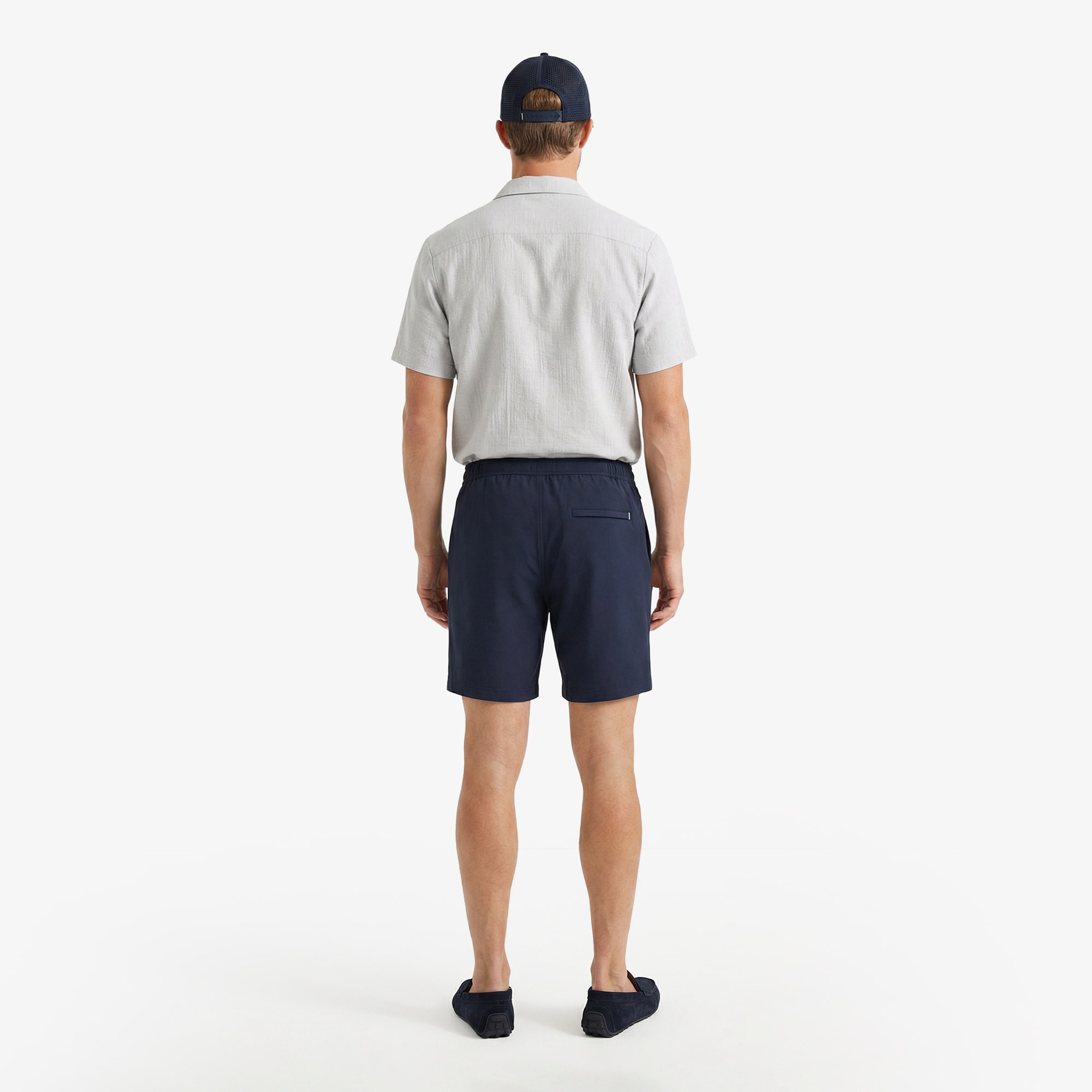Nautica Erkek Lacivert Regular Fit Deniz Şortu