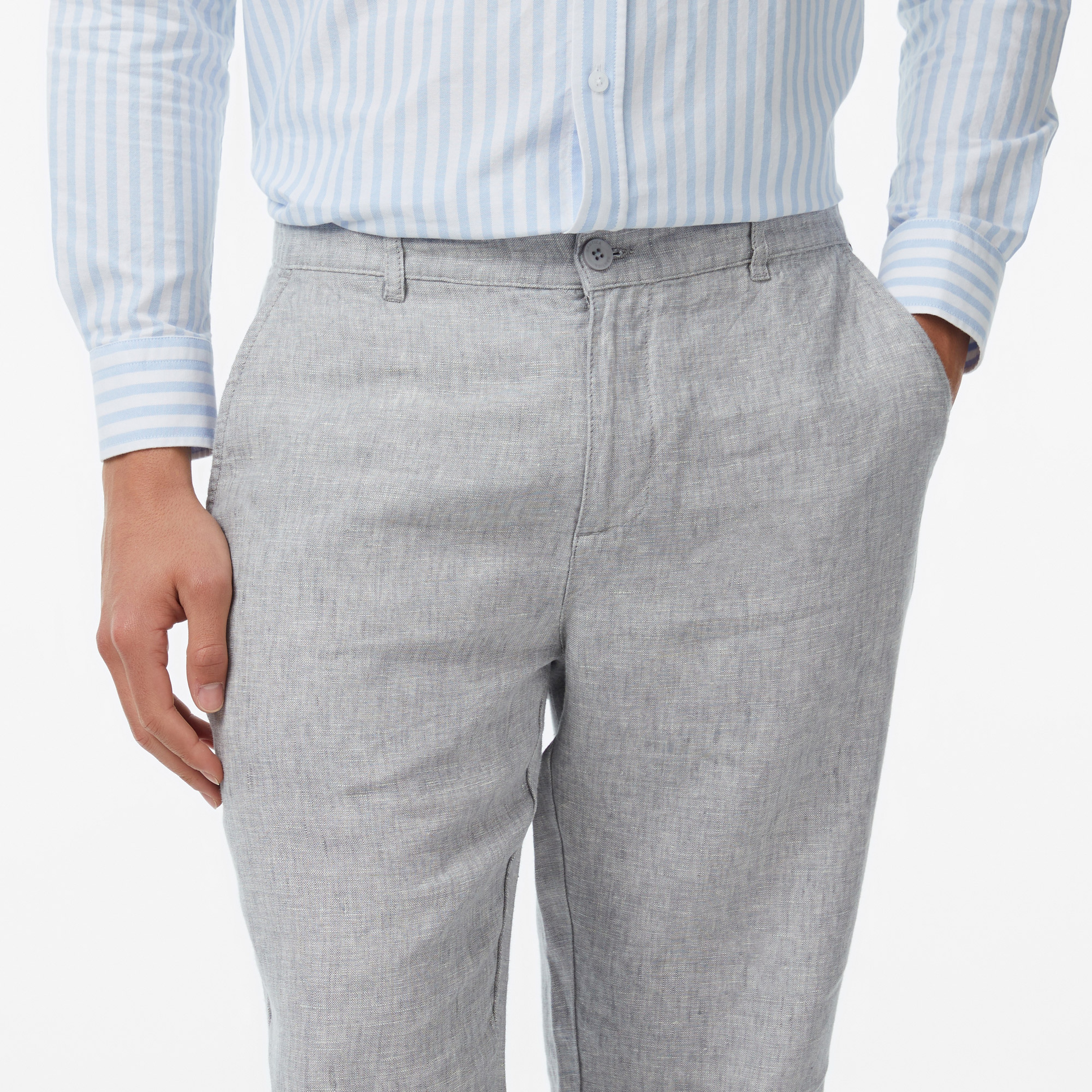 Nautica Erkek Gri Regular Fit Pantolon