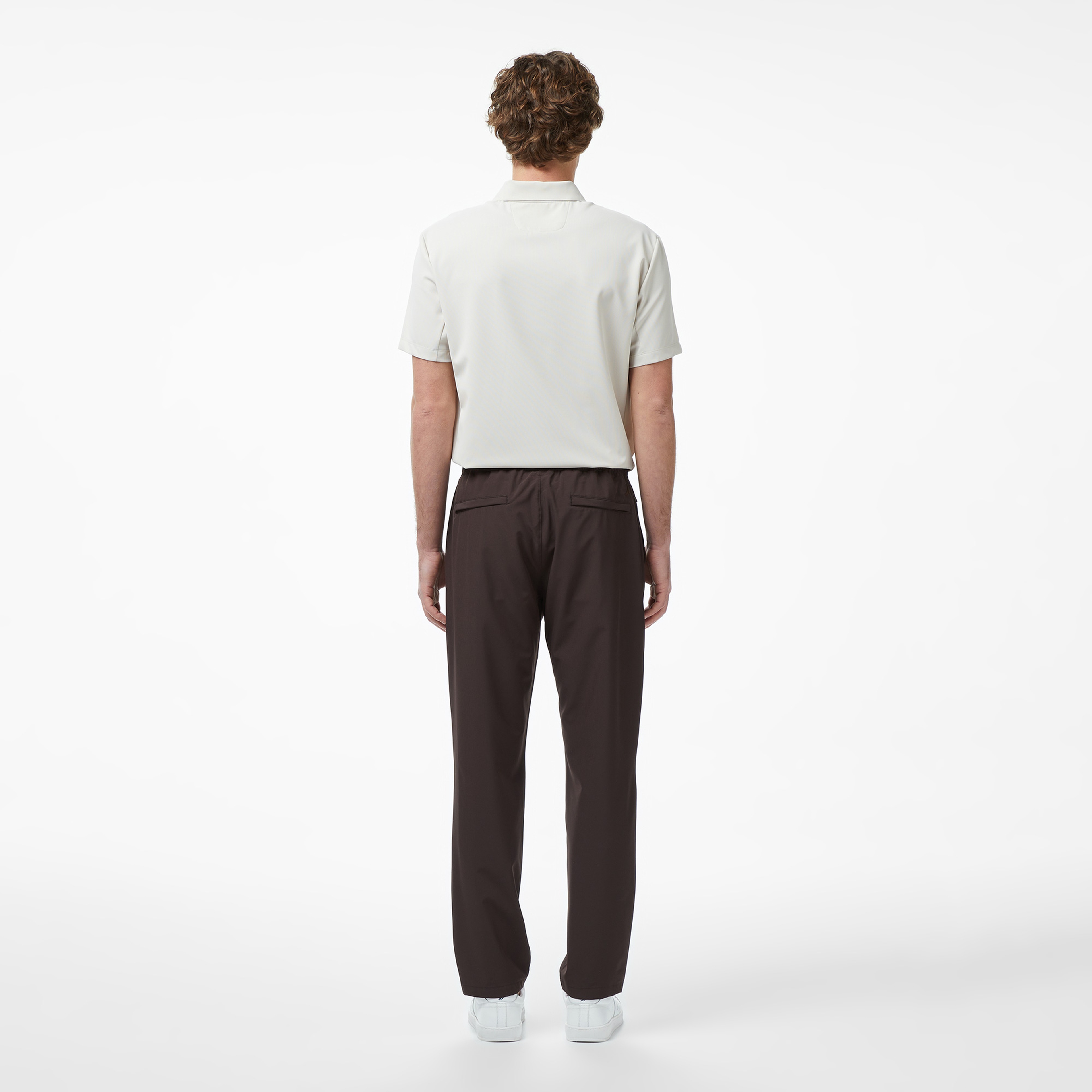 Nautica Erkek Kahverengi Slim Fit Teknik Pantolon