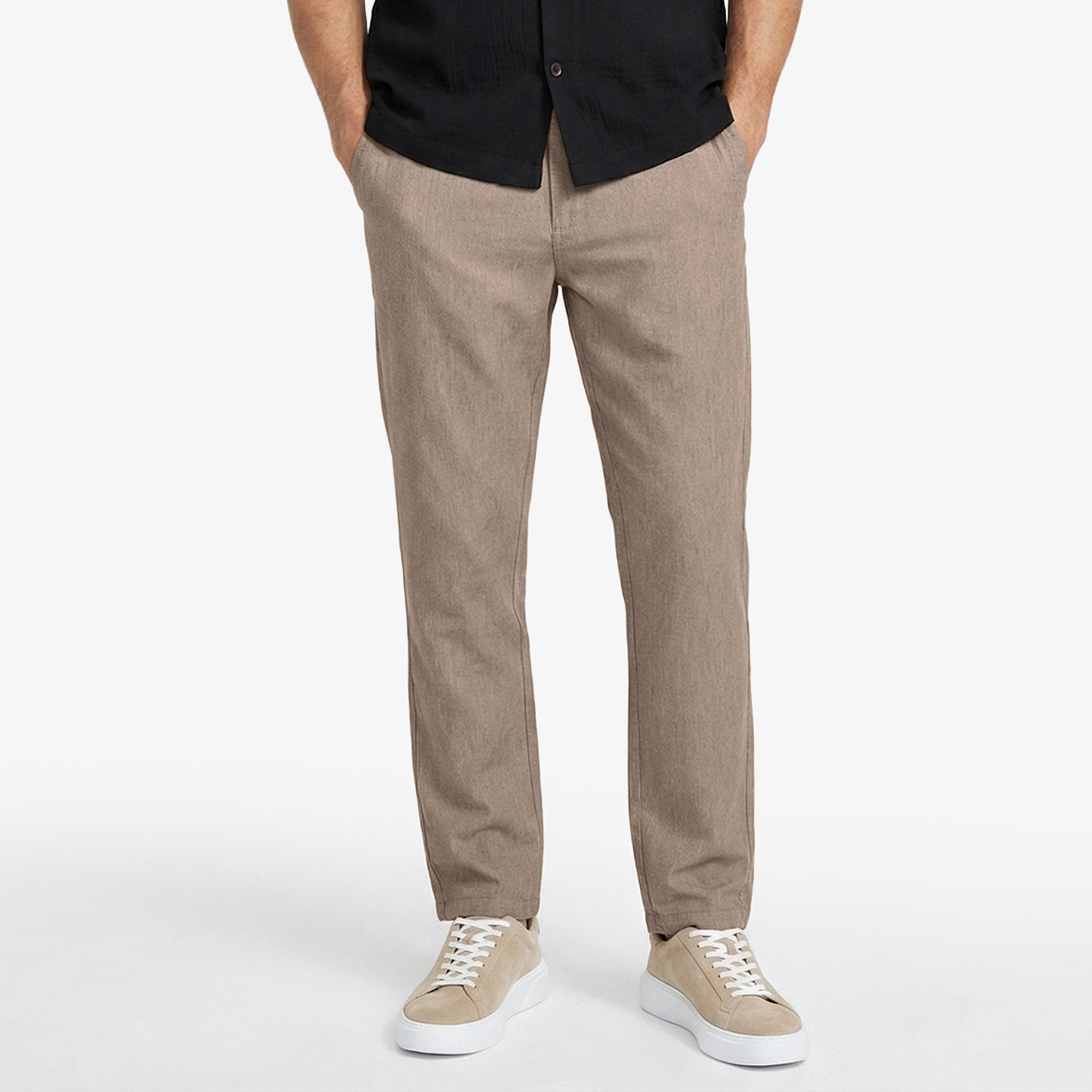 Nautica Erkek Kahverengi Regular Fit Pantolon