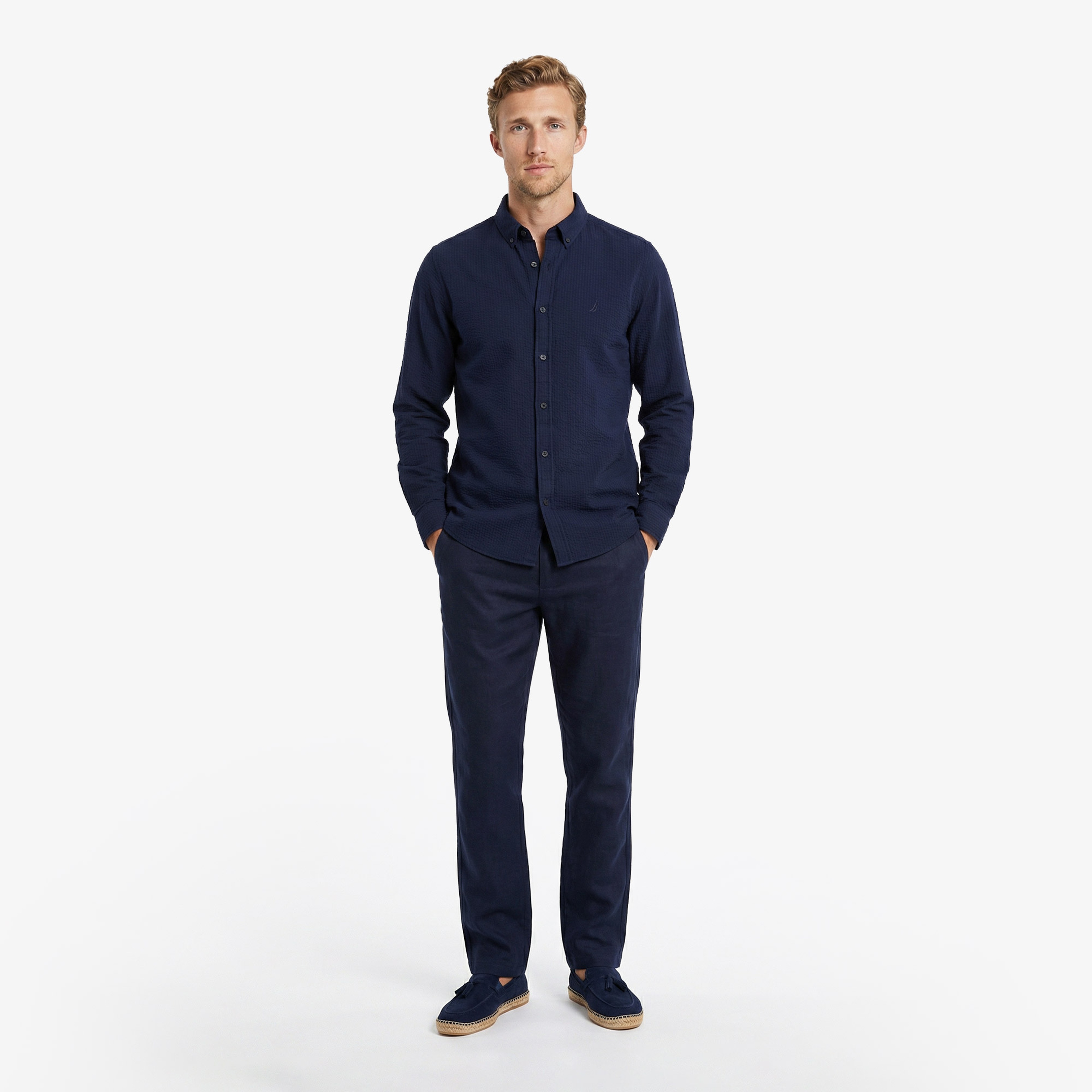 Nautica Erkek Lacivert Regular Fit Pantolon