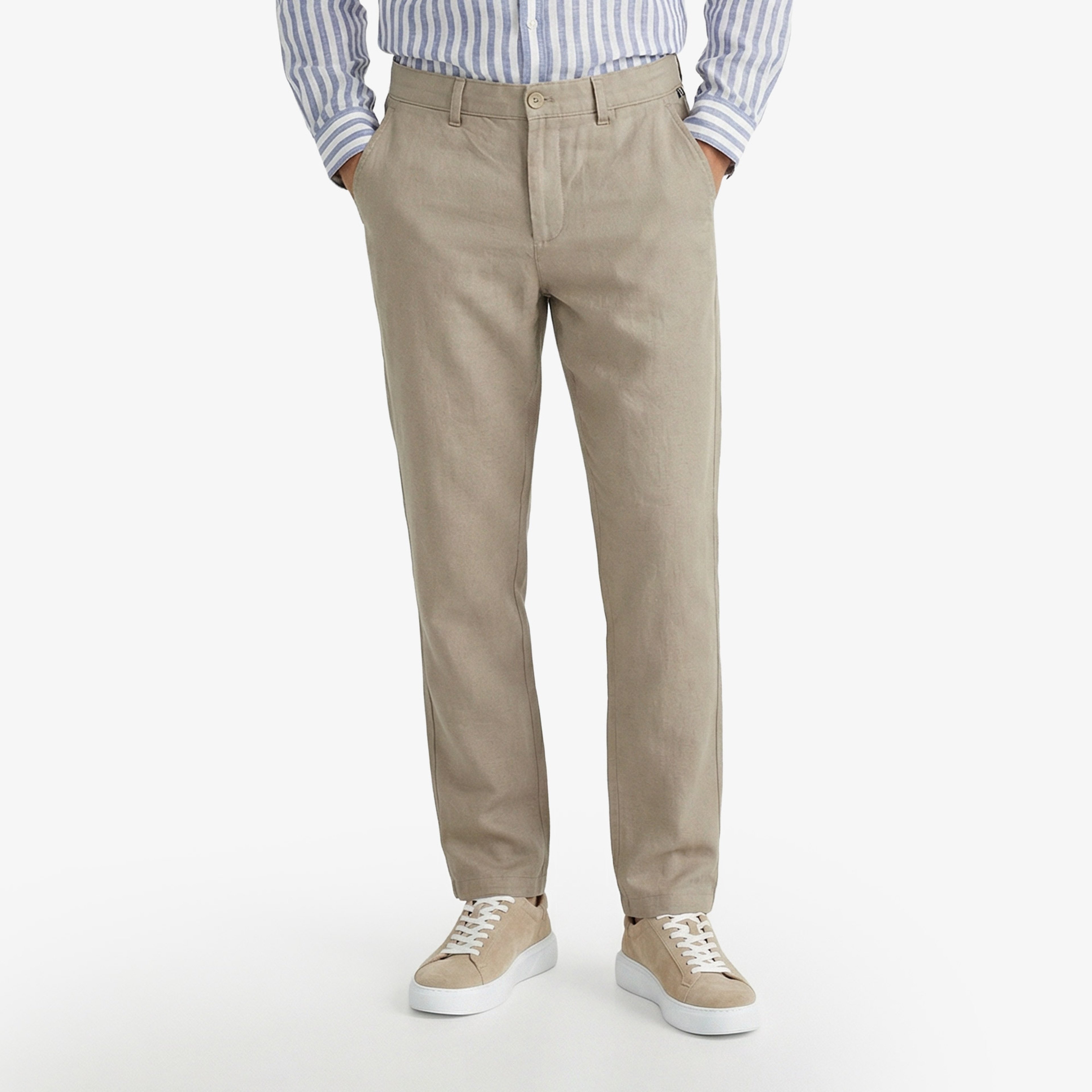 Nautica Erkek Kahverengi Regular Fit Pantolon