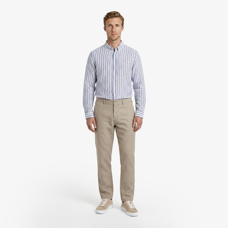 Nautica Erkek Kahverengi Regular Fit Pantolon