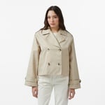 Nautica Kadın Bej Regular Fit Trençkot