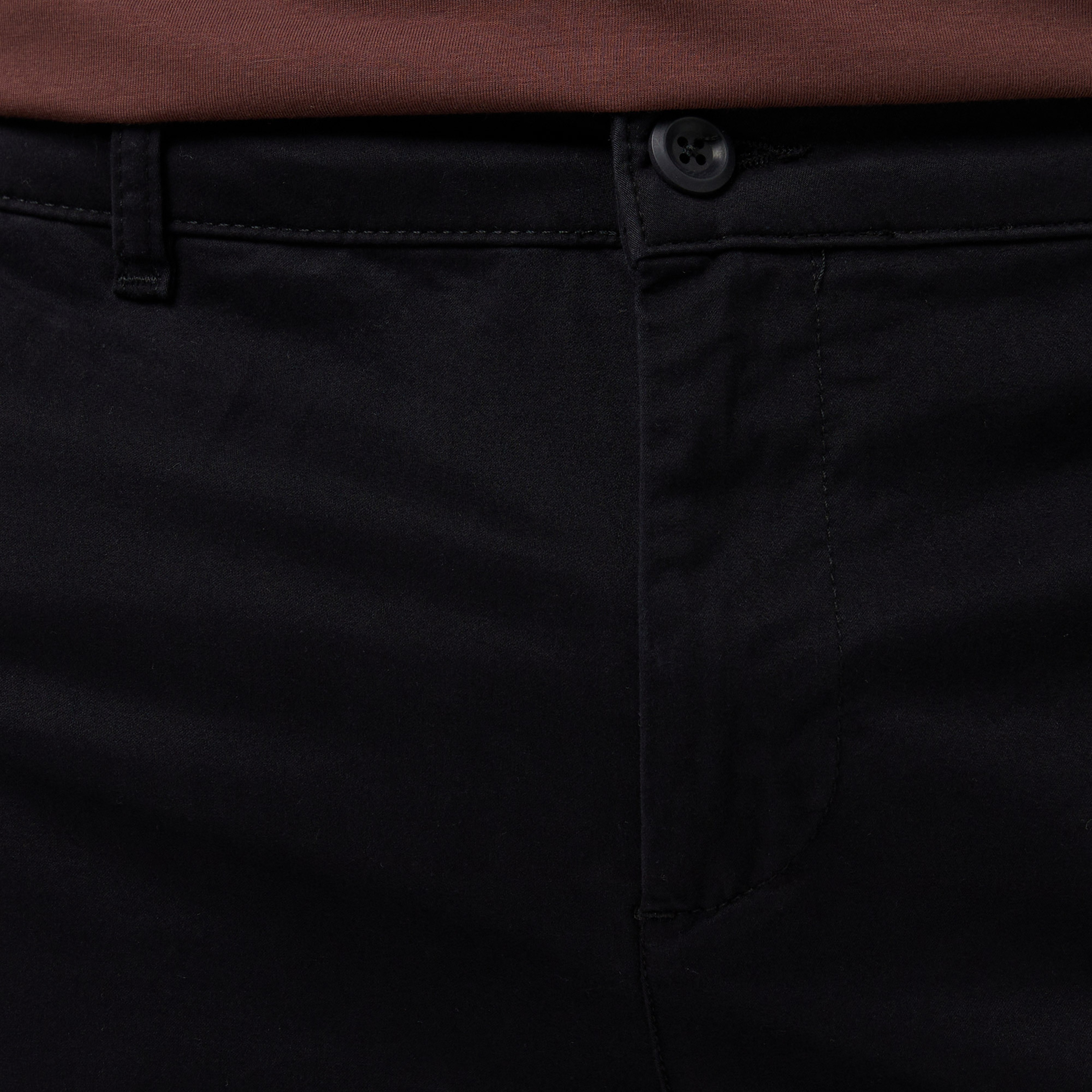 Nautica Erkek Siyah Regular Fit Chino Şort