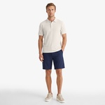 Nautica Erkek Krem Regular Fit Polo Yaka T-Shirt