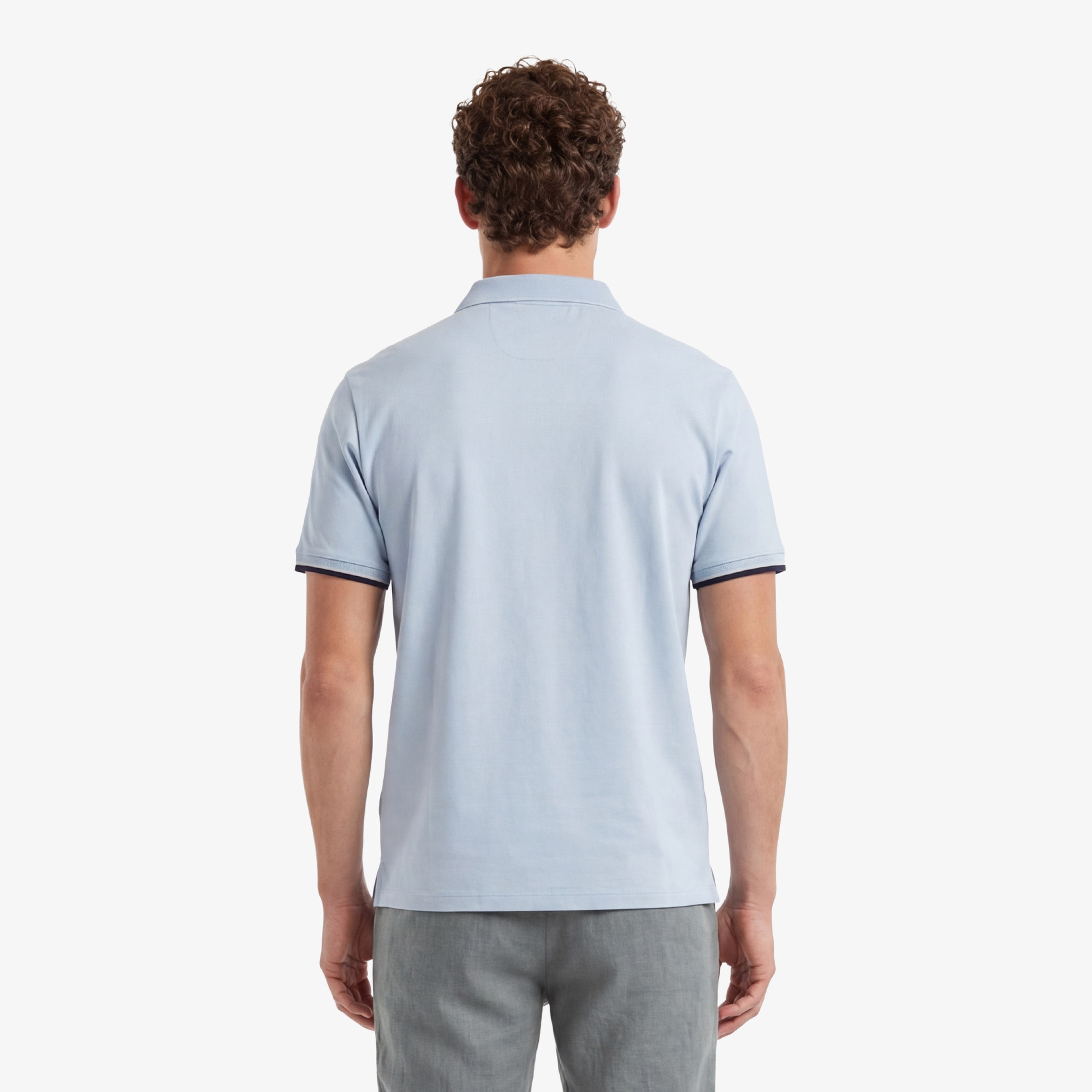 Nautica Erkek Mavi Regular Fit Pima Cotton Polo Yaka T-Shirt