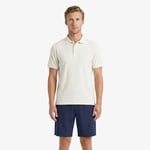 Nautica Erkek Krem Regular Fit Polo Yaka T-Shirt