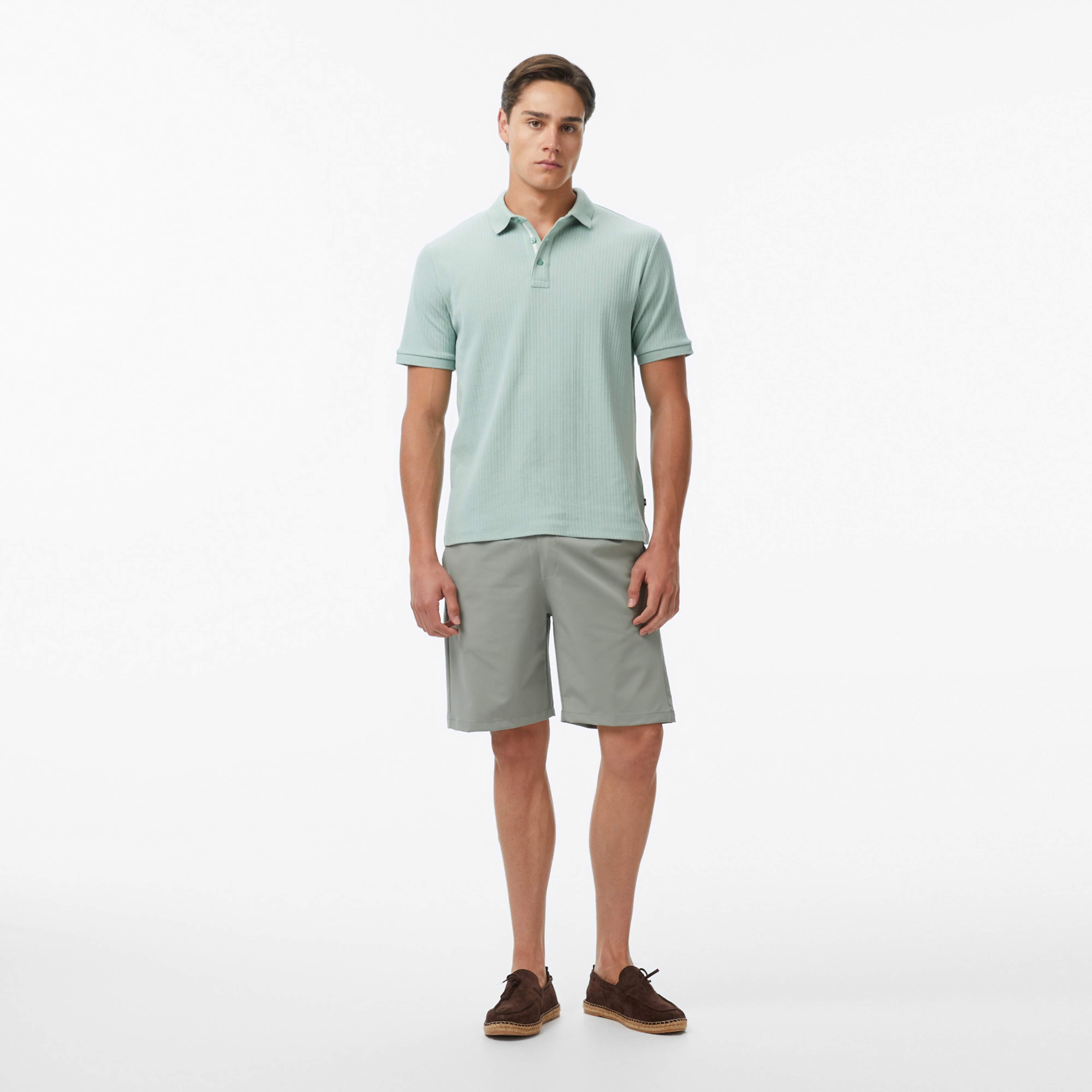 Nautica Erkek Yeşil Regular Fit Polo Yaka T-Shirt