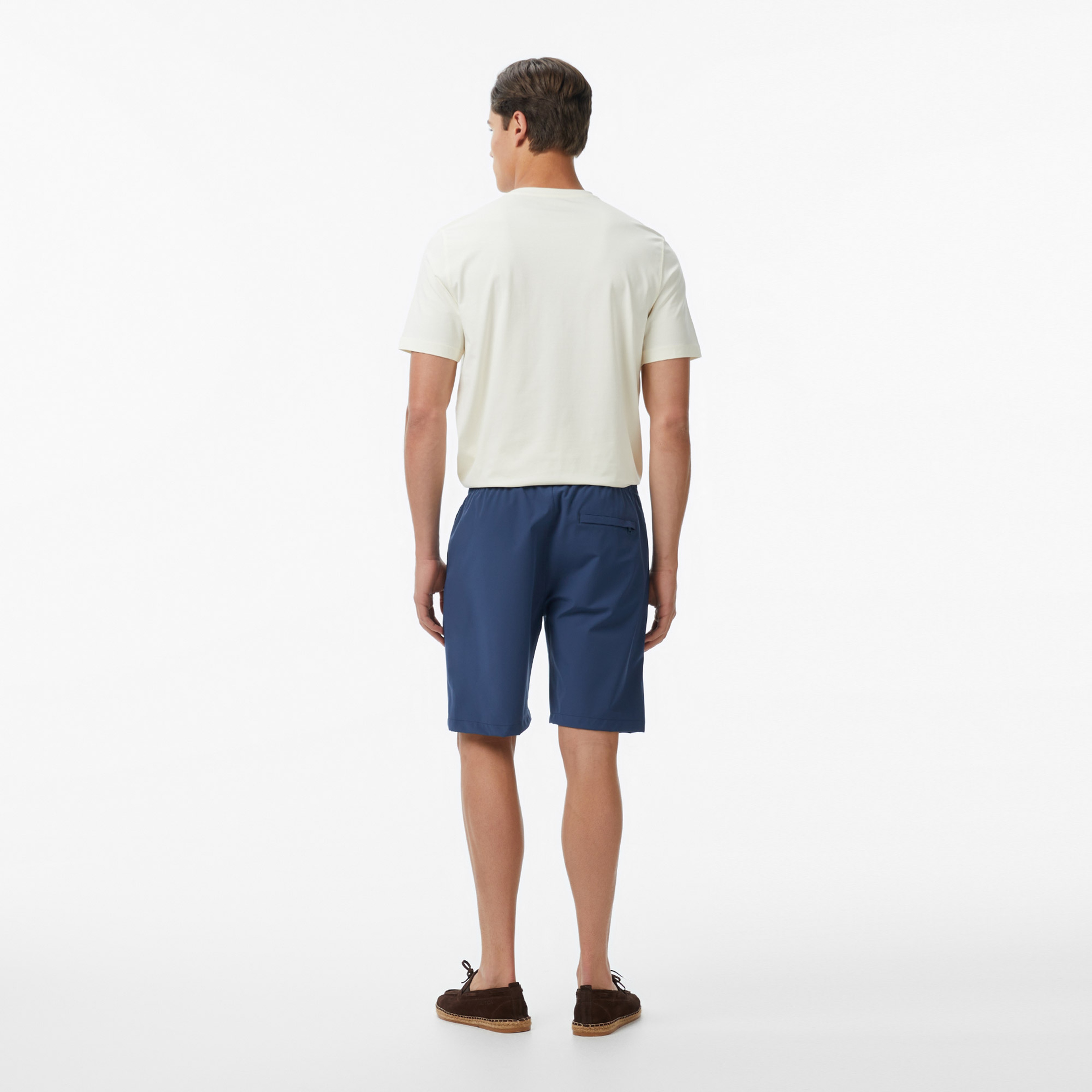 Nautica Erkek Mavi Regular Fit Su İtici Şort